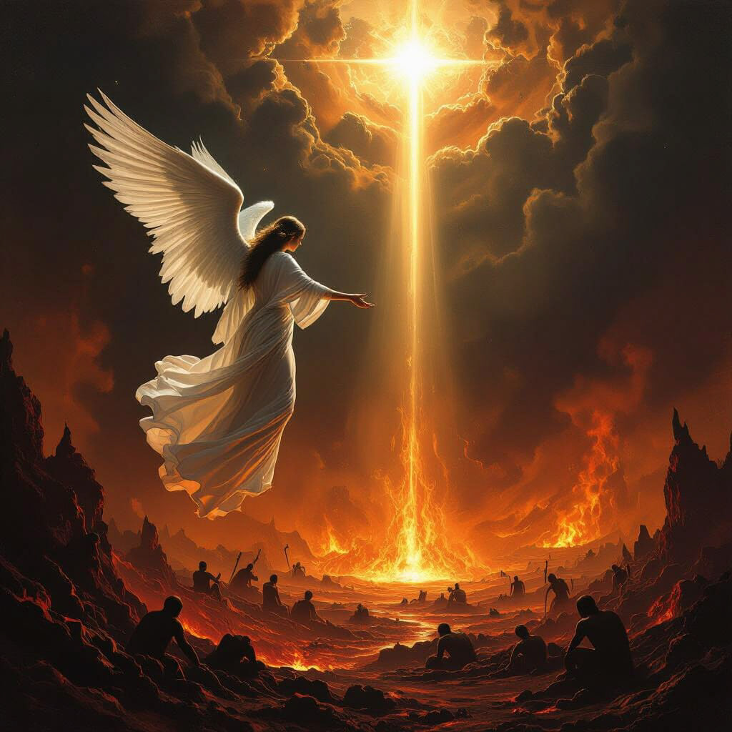 Angel (left)