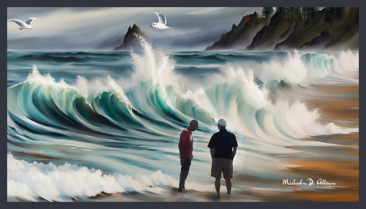 My Father and I (So.Cal) w Oregon Coast Blend