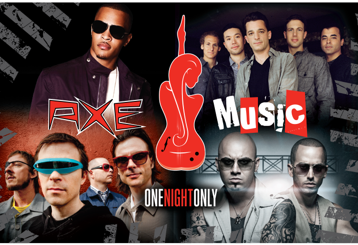 Kevin McLaughlin Graphic Design - Axe Music's One Night Only