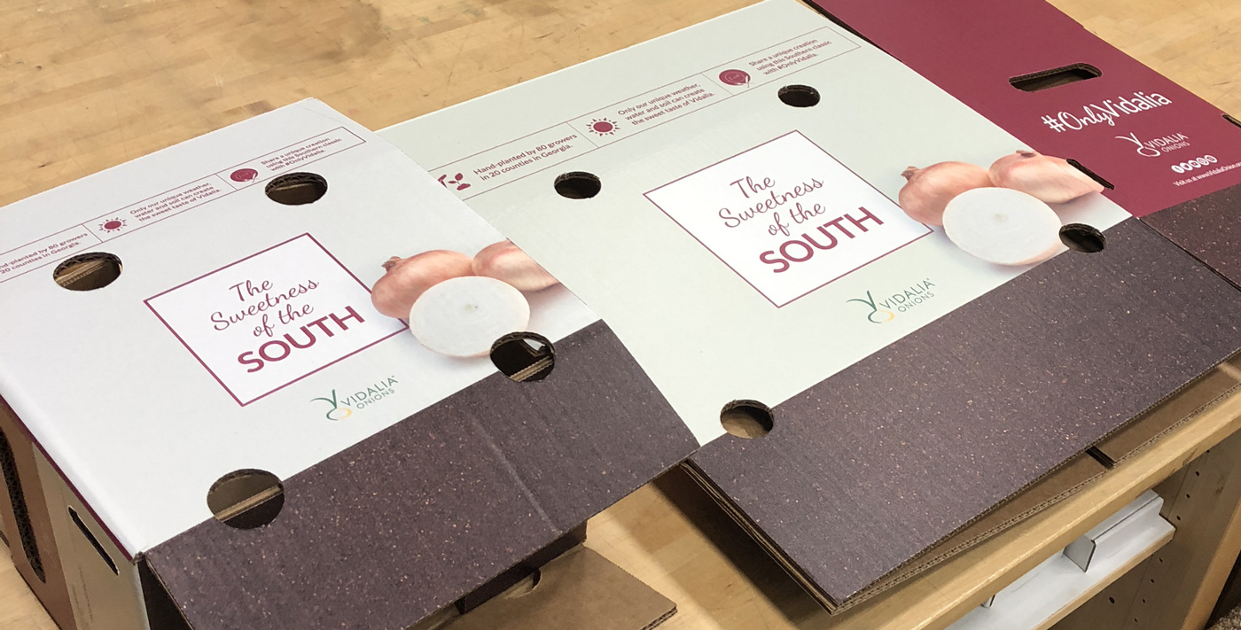 Vidalia Onion Mailer Boxes