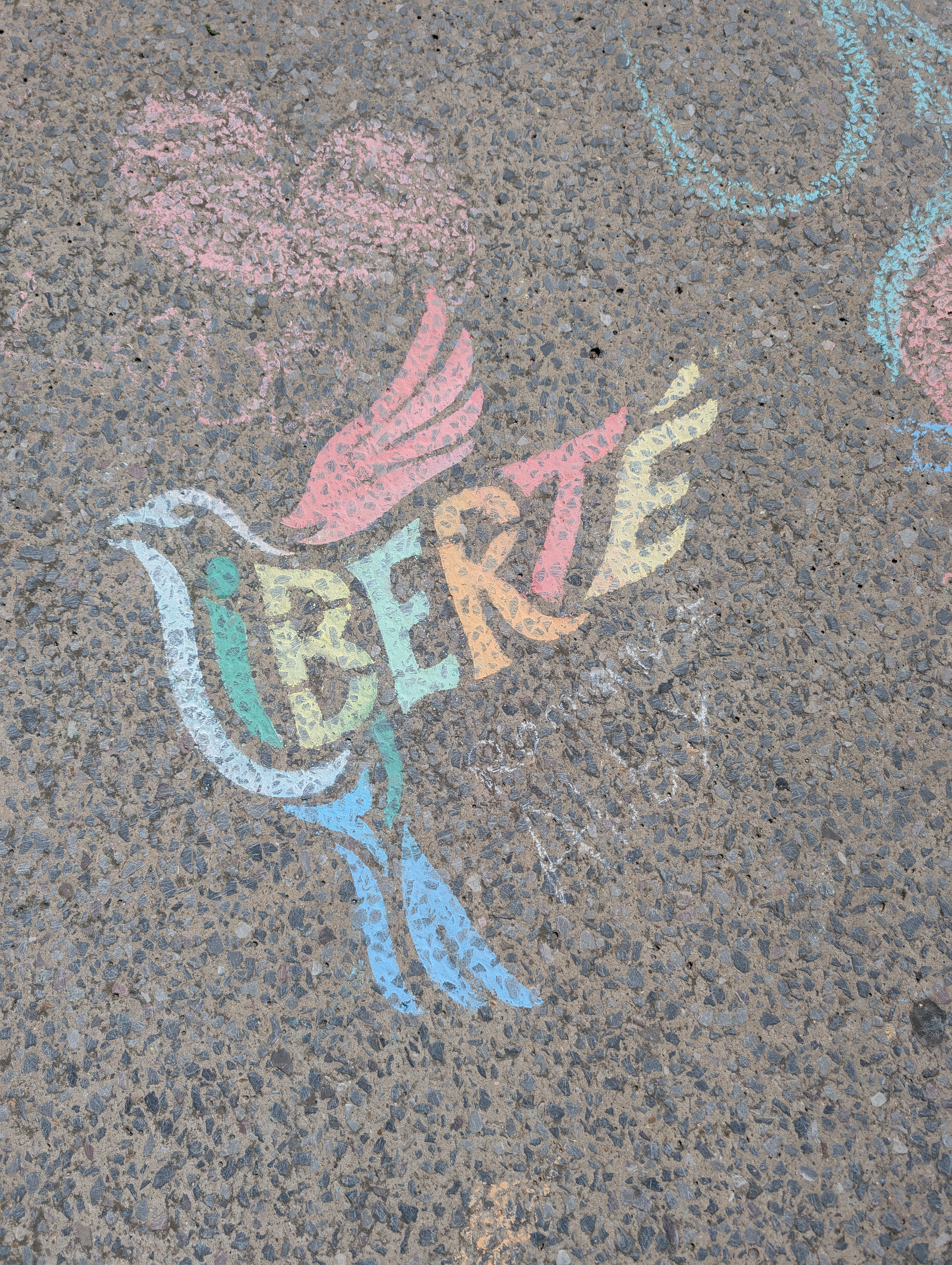 Pochoir lettres à la craie pour les enfants