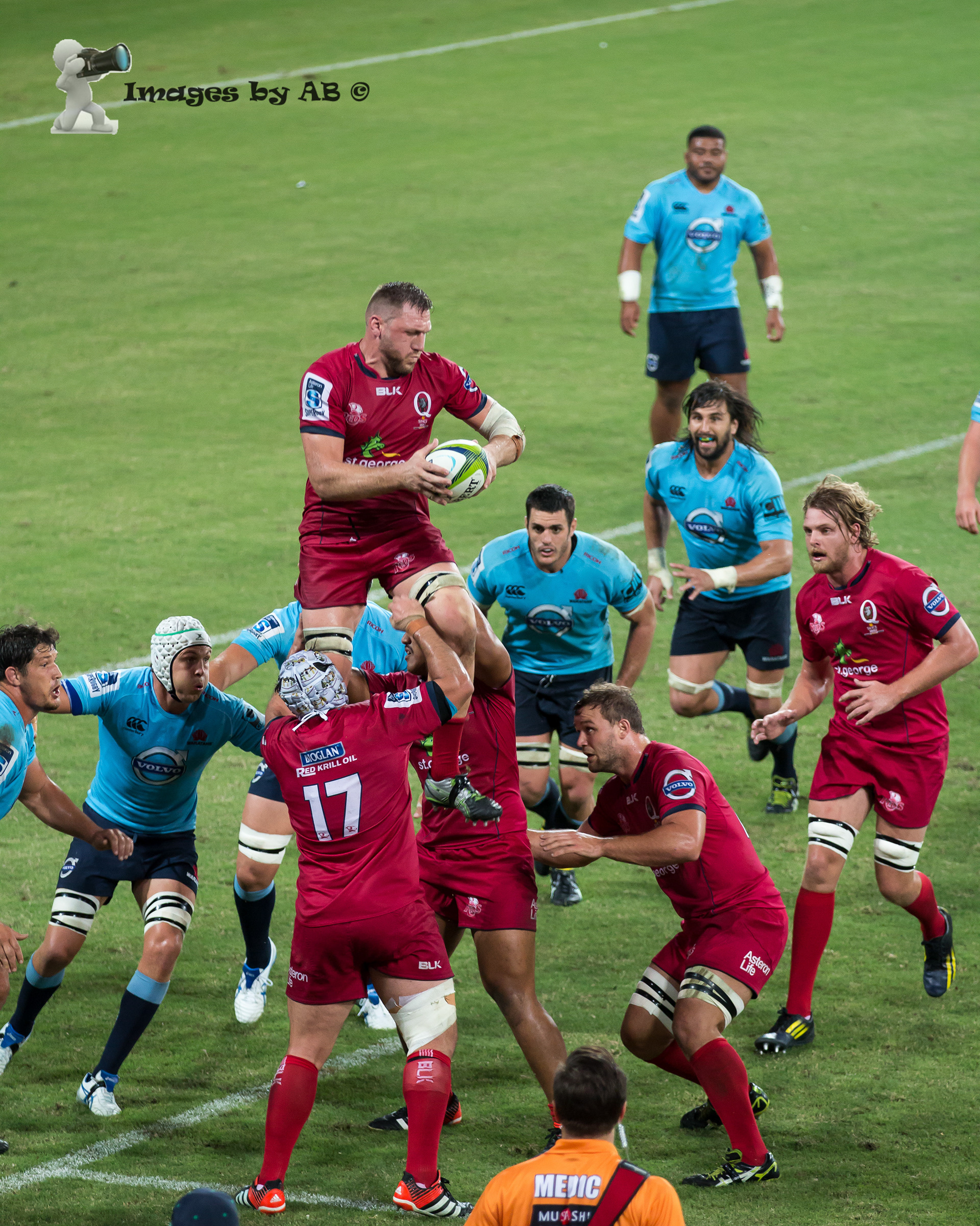 Reds vs Waratahs