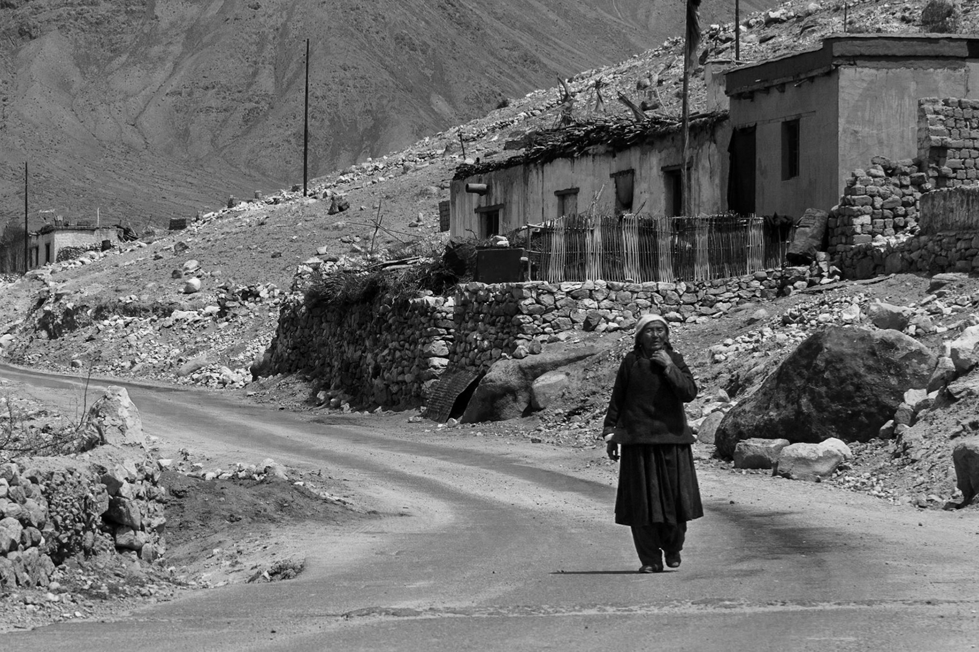 Walking down the Lonely Road