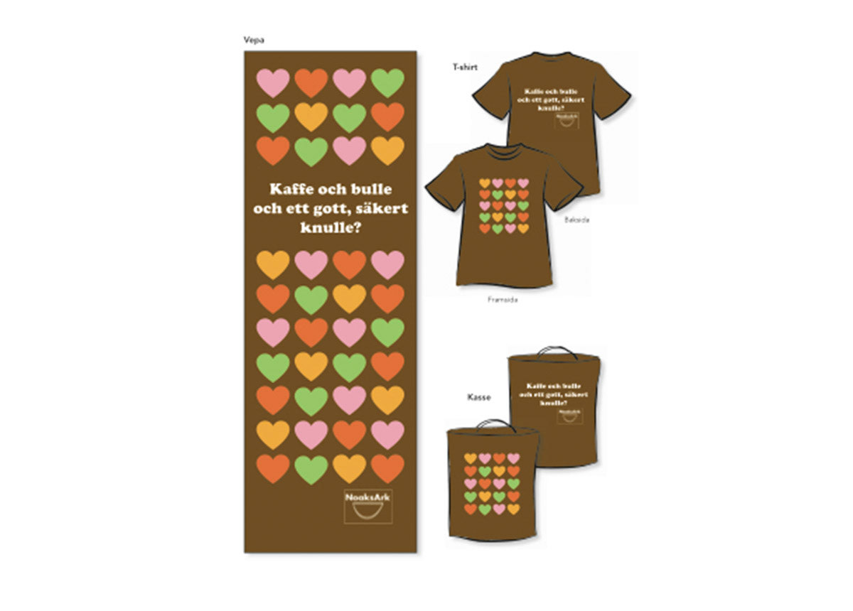 Noaks Ark - kampanjmaterial