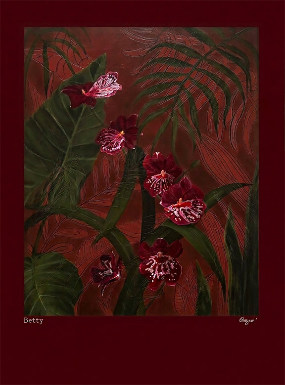 BETTY, Acrylic on Canvas, 30in x 40in