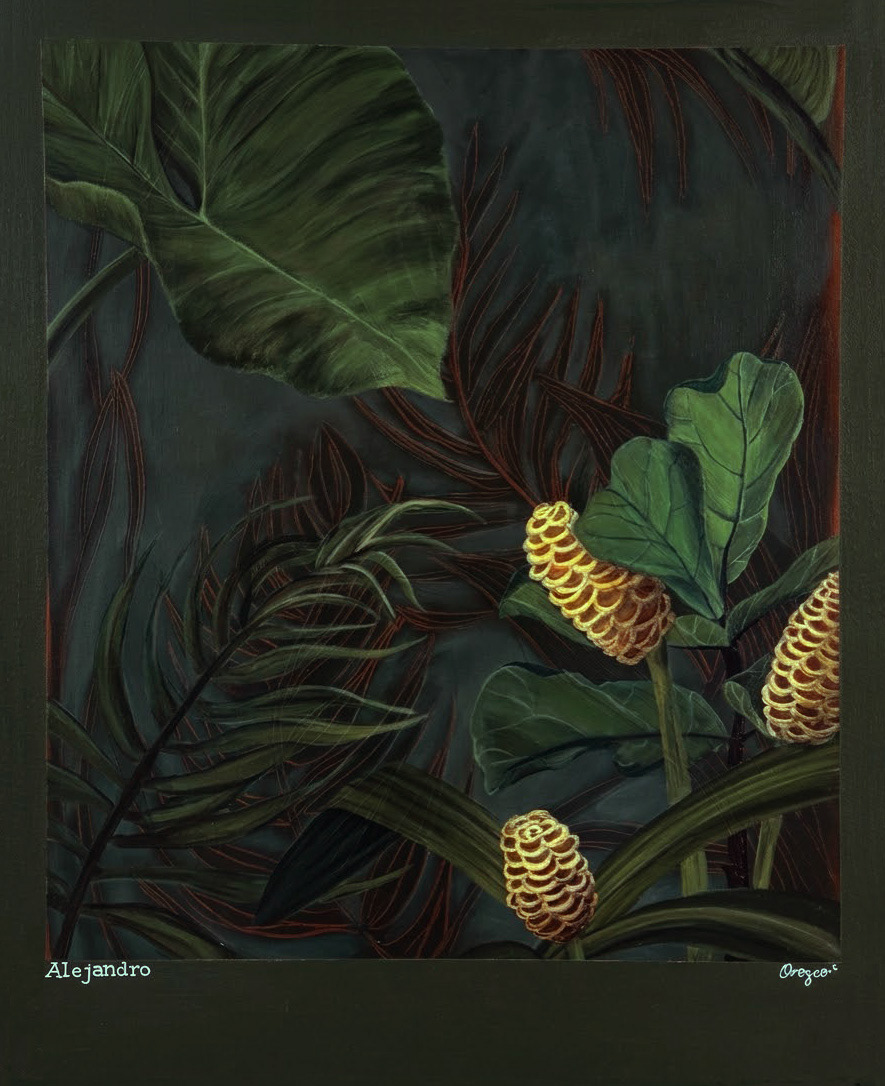ALEJANDRO, Acrylic on Canvas, 24in x 30in