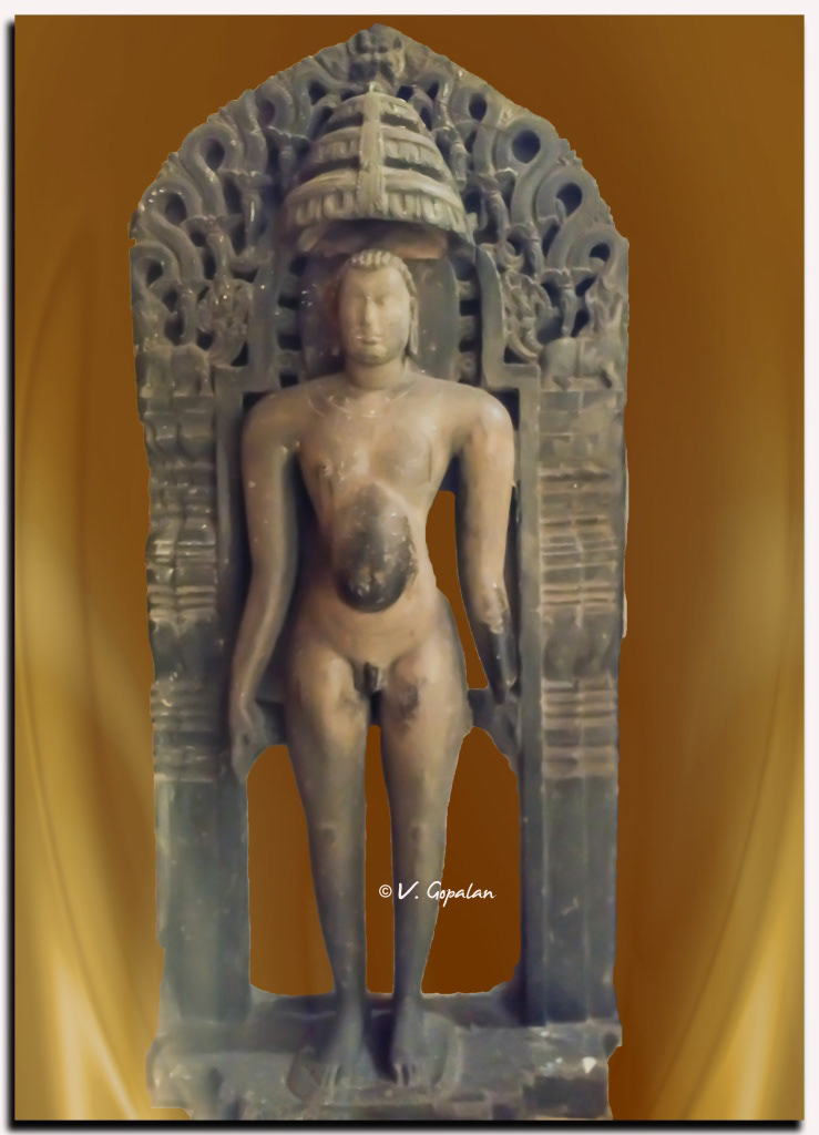 Shantinatha, standing on lotus base 10th ctry