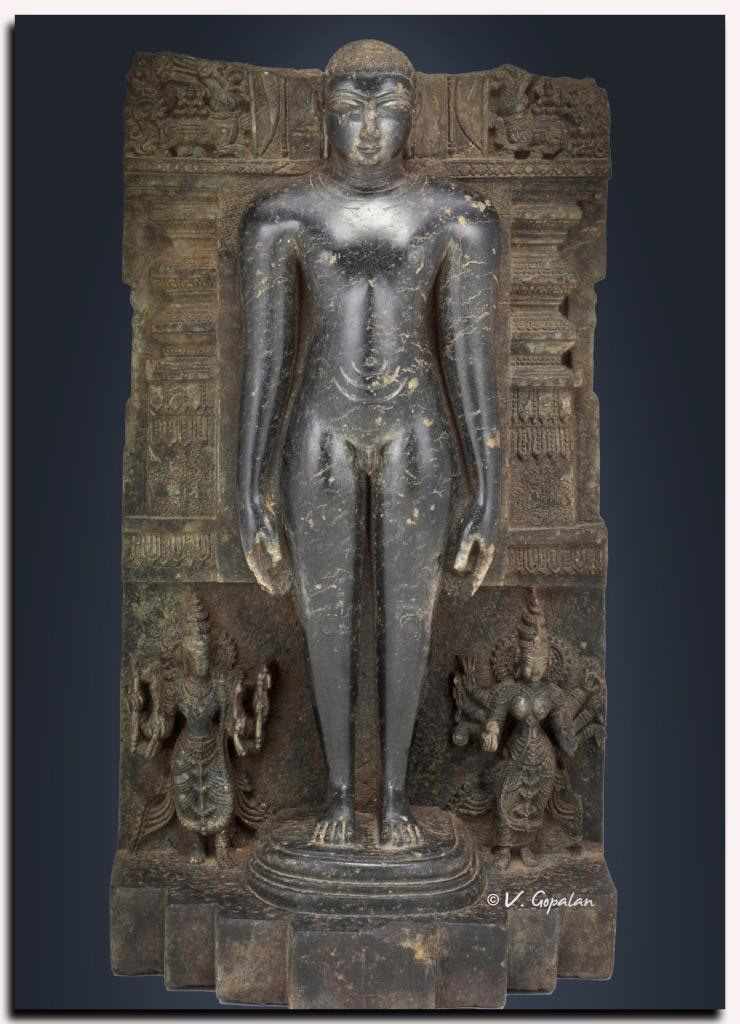 Tirthankara ChandraPrabhu standing Kayotsarga 12th ctry