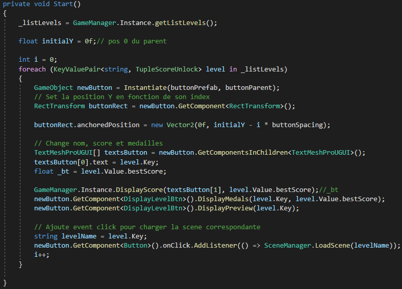 Script qui instancie un bouton de niveau dans le menu de selection