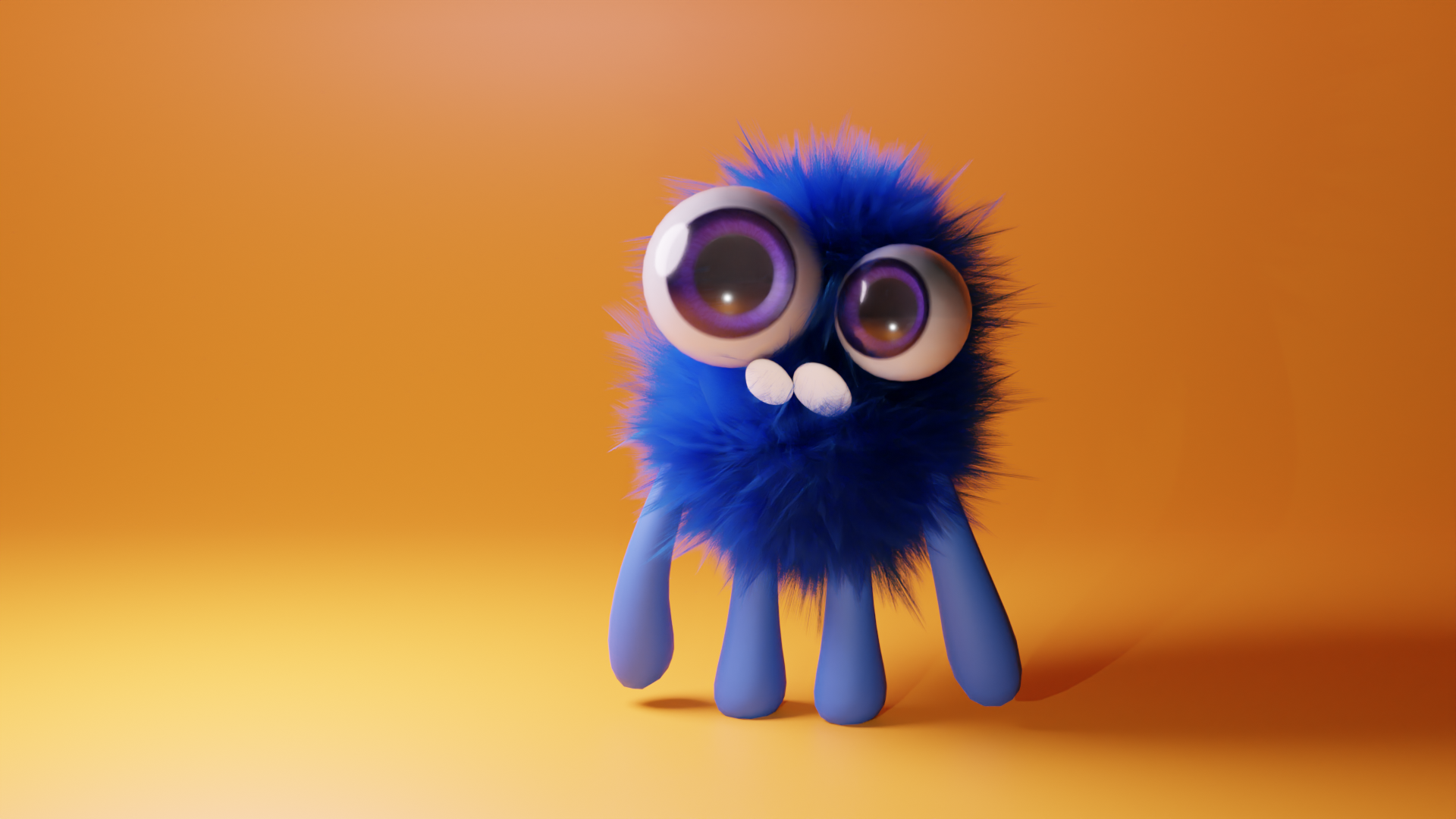 Little Monster, 2023, Blender
