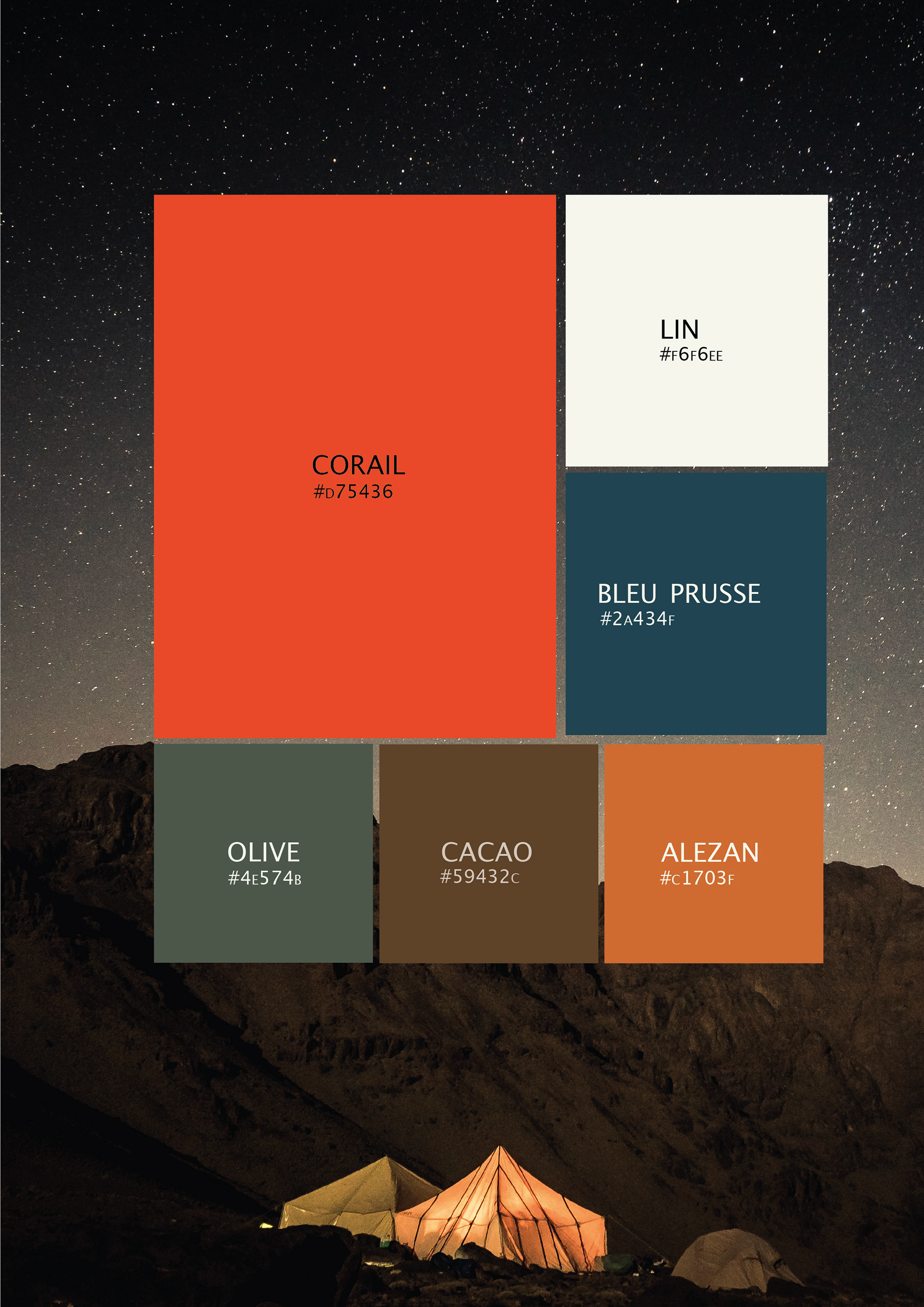 Palette de couleurs