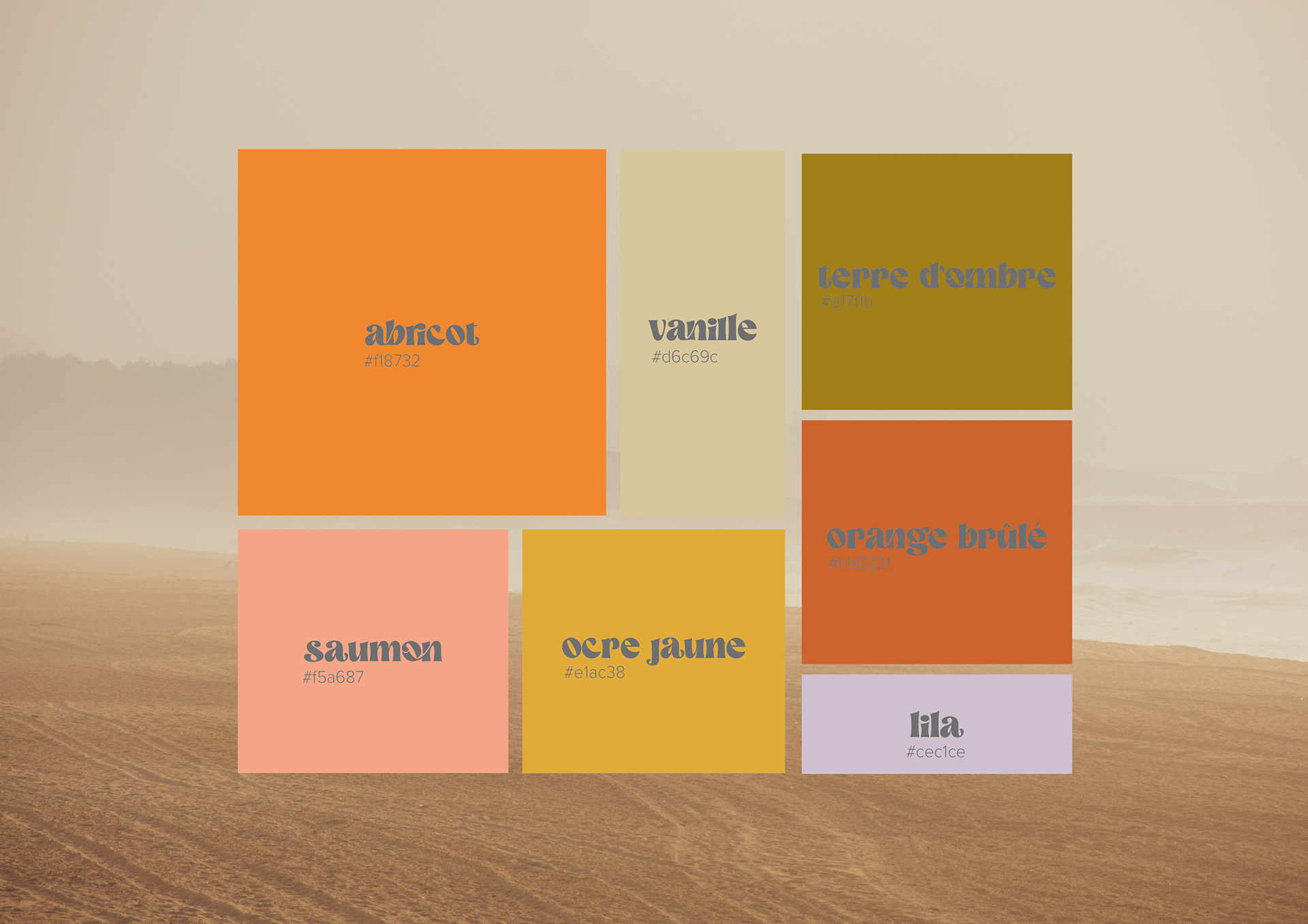 Palette de couleurs
