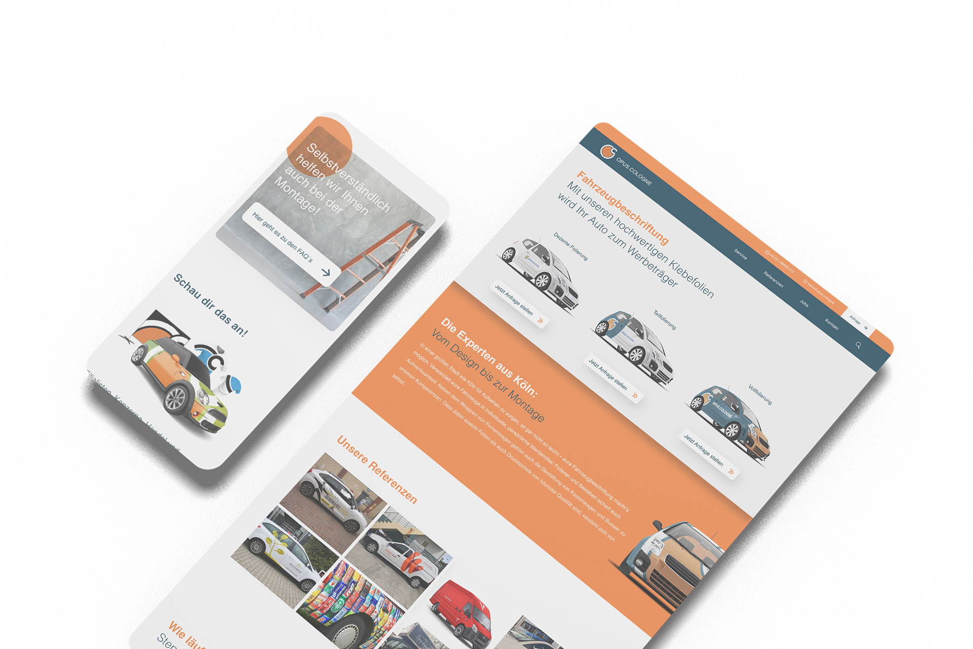 Website Design – opus.cologne