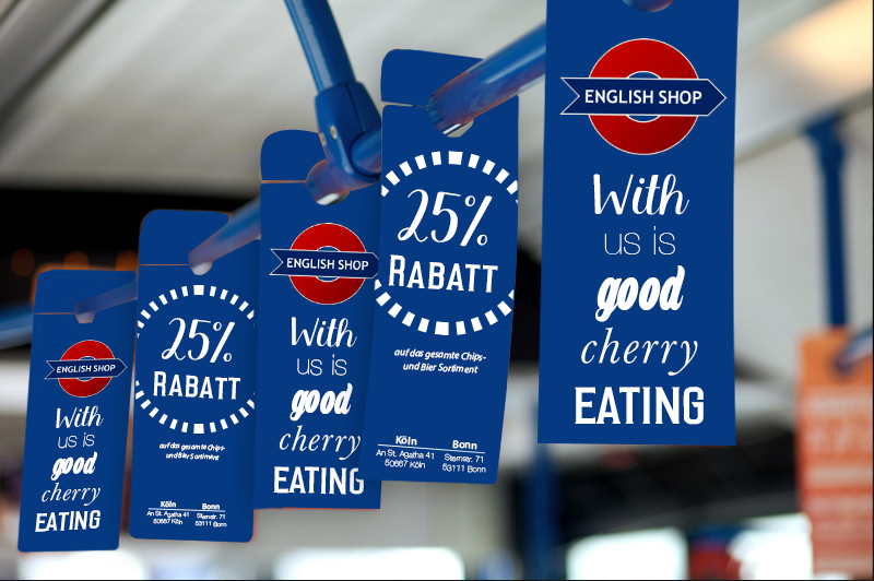 Promo Aktion zur Shoperöffnung – The English Shop Köln