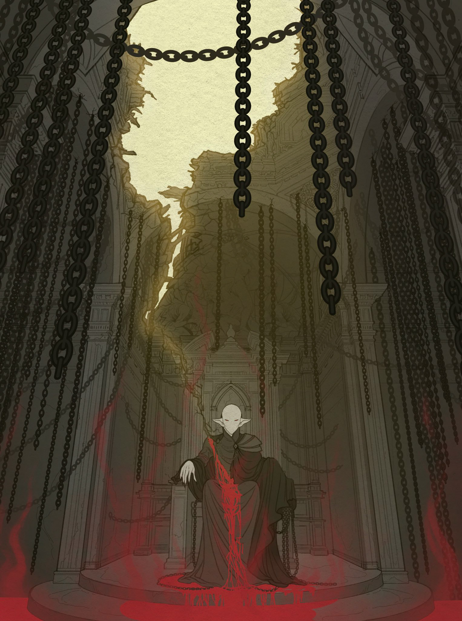 DnD boss from the "Red Opera" adventure by Pat Edwards