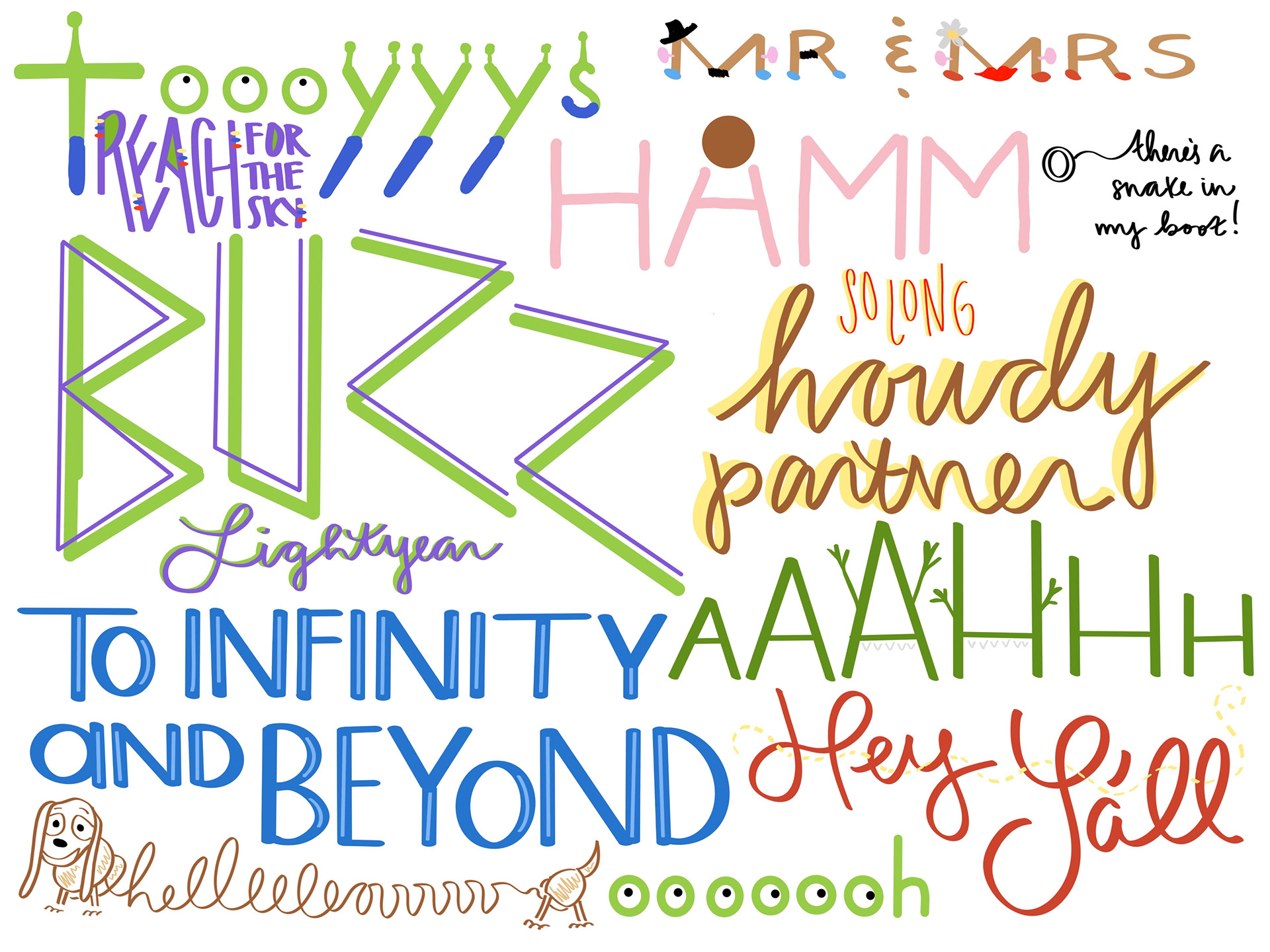 inspiration word: toys