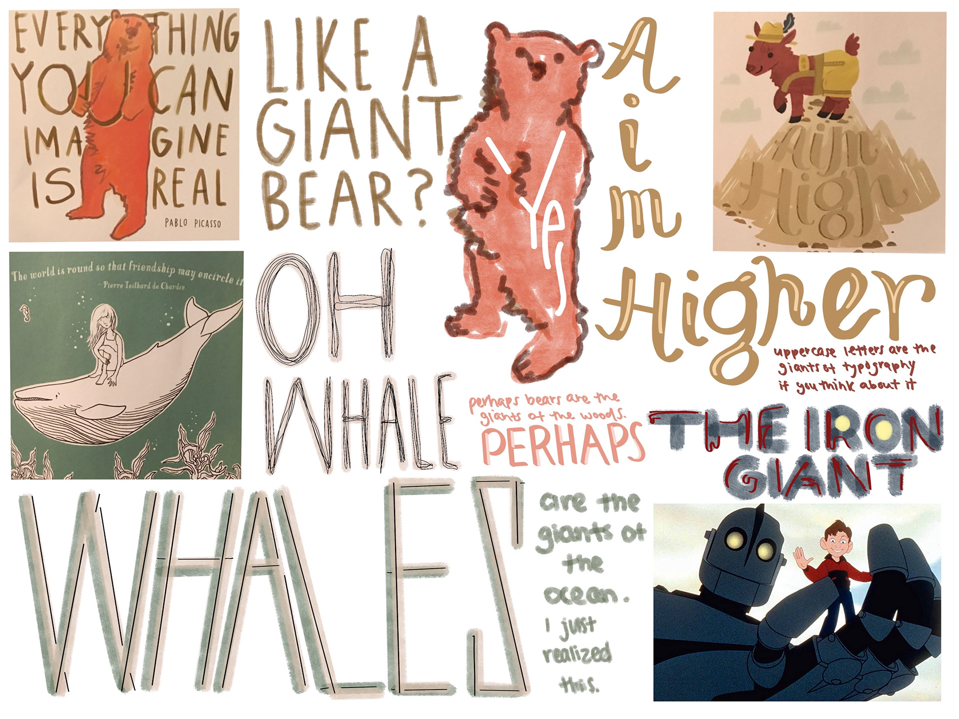 inspiration word: giant