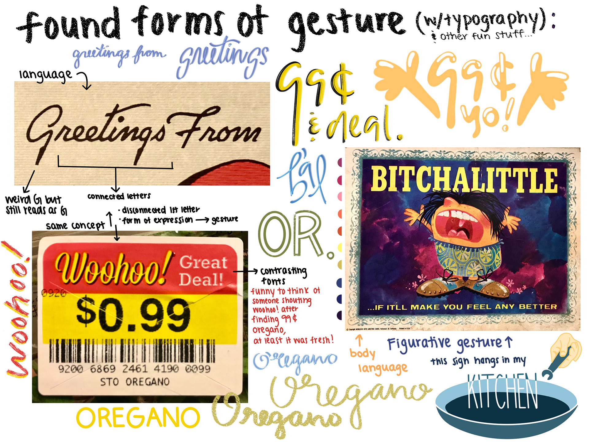 inspiration word: gesture