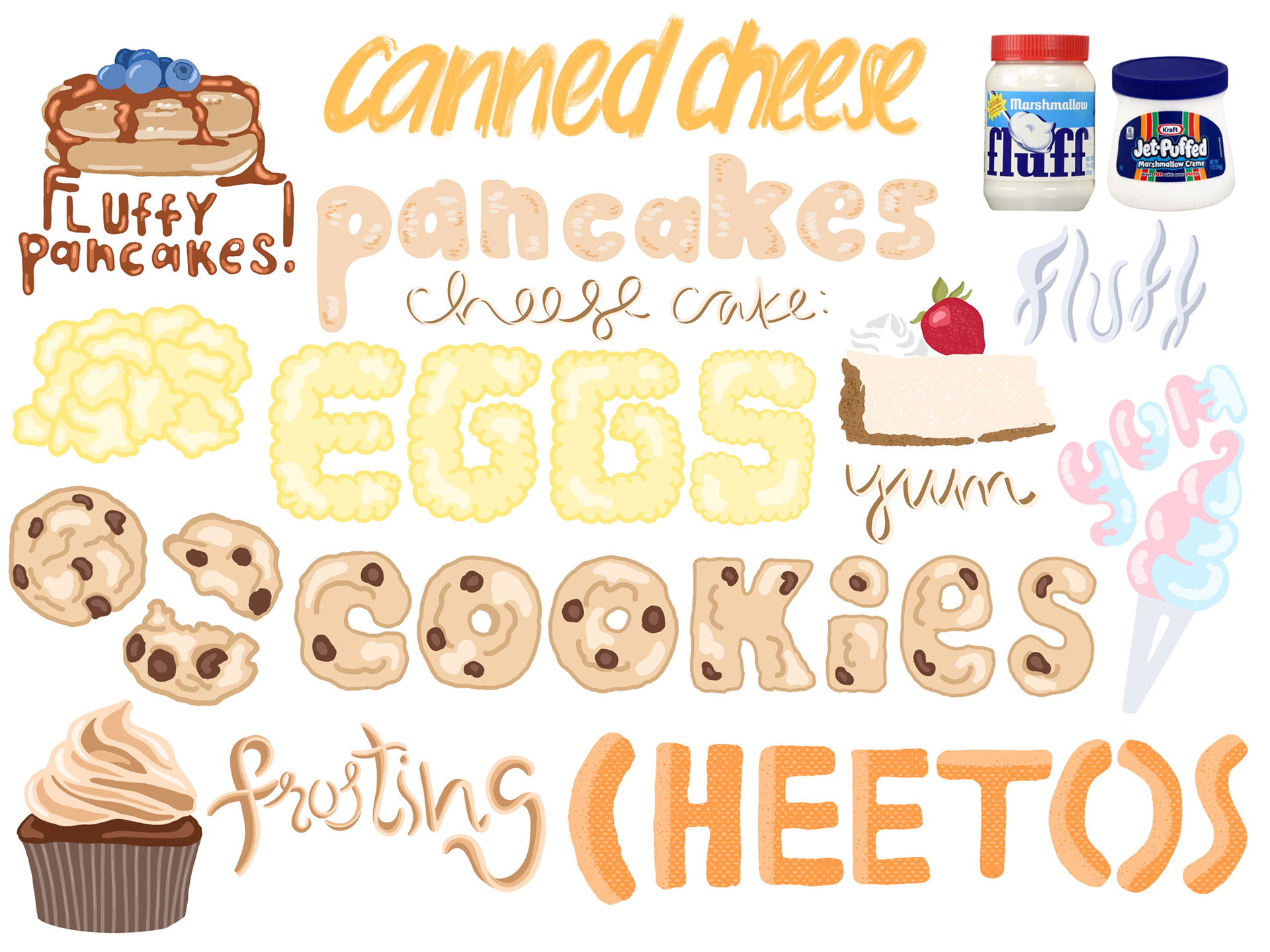 inspiration word: fluffy