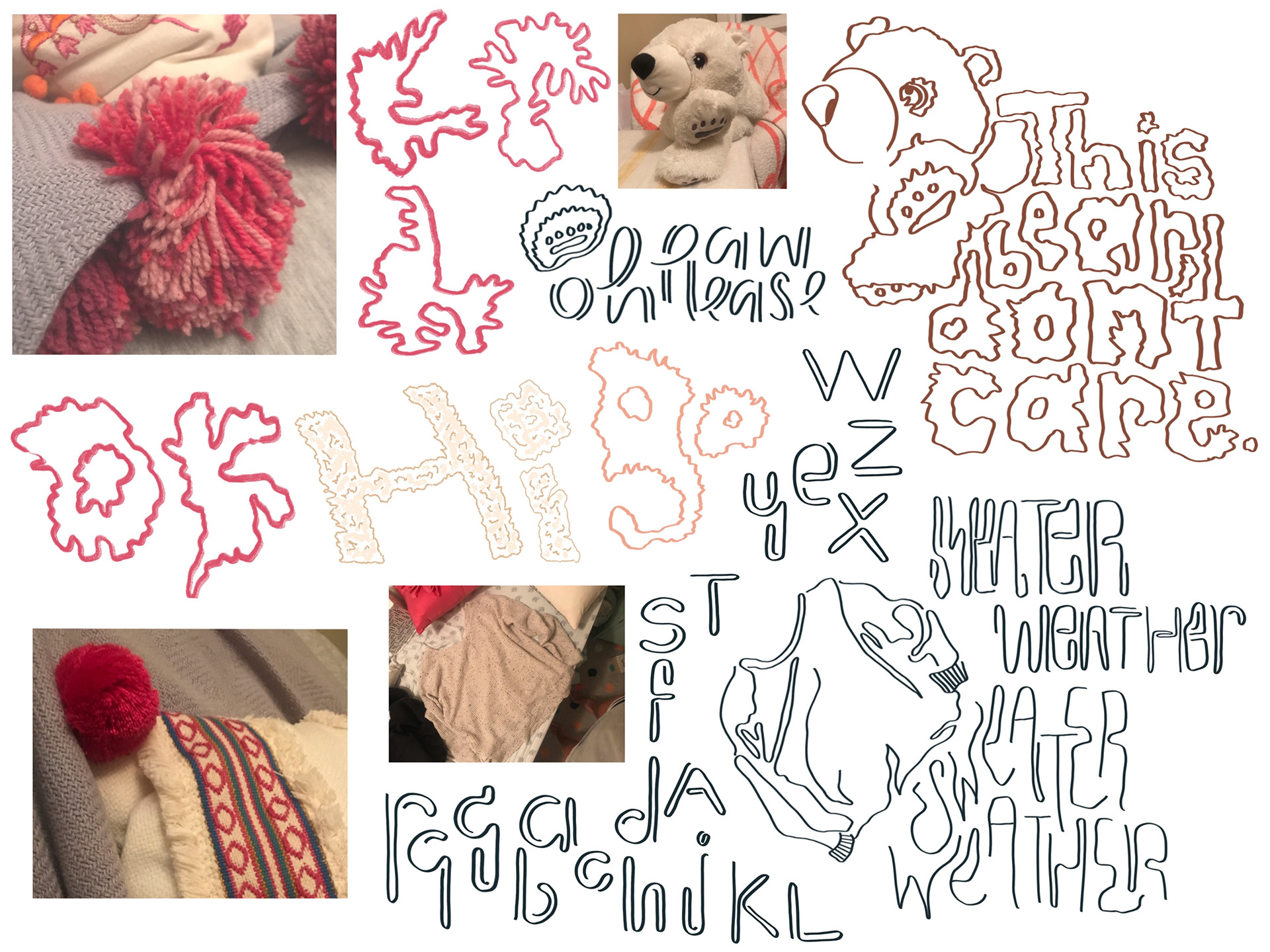 inspiration word: fluffy