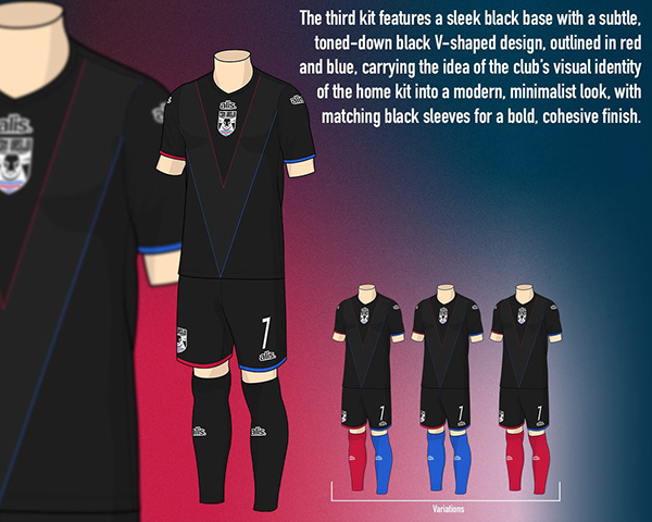 Black third-kit concept with subtle chevron