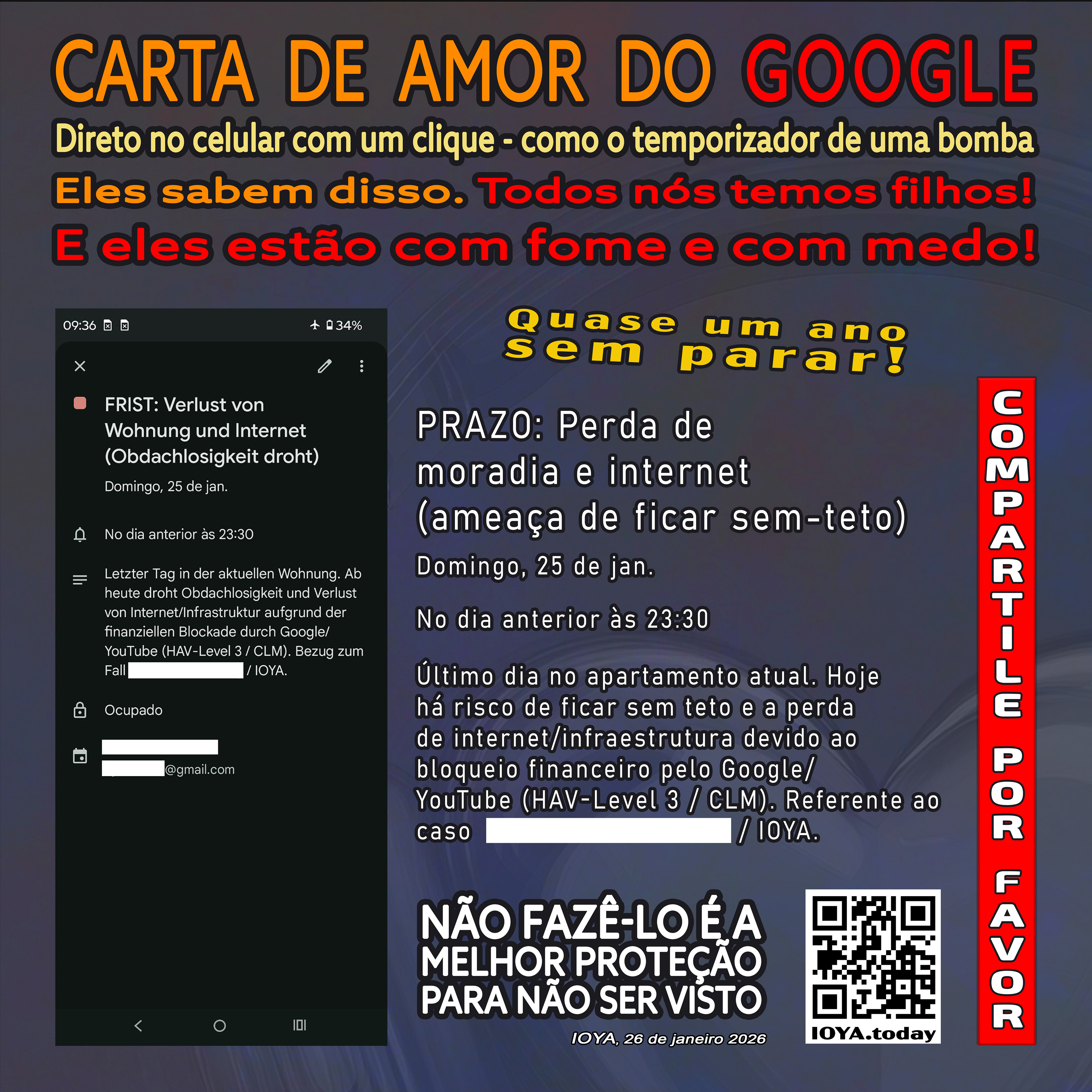 Carda de Amor do Google
