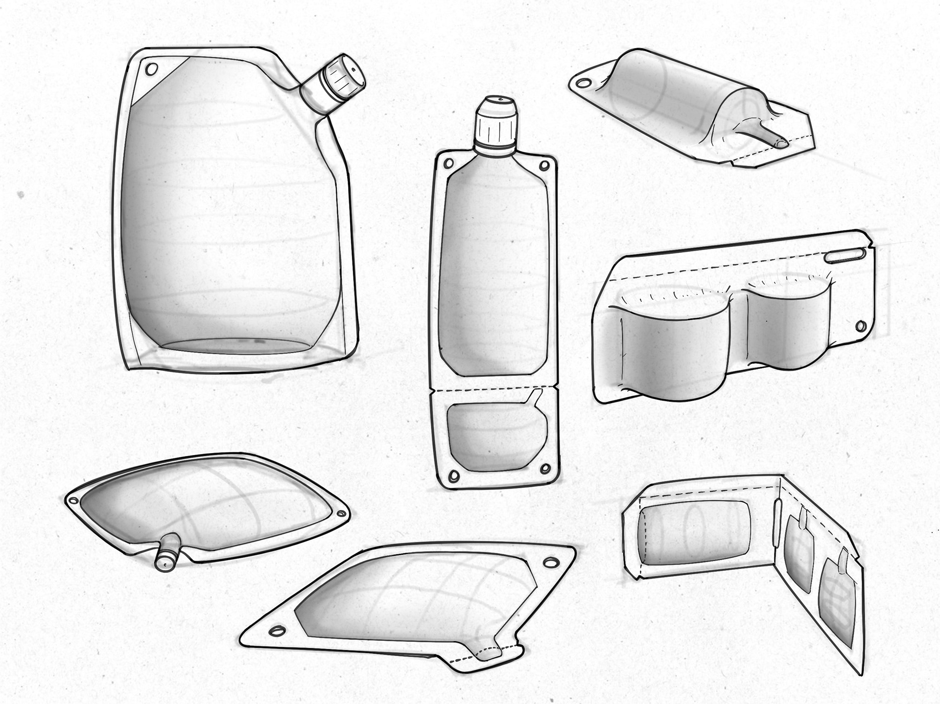 "Blister Pack" food packaging