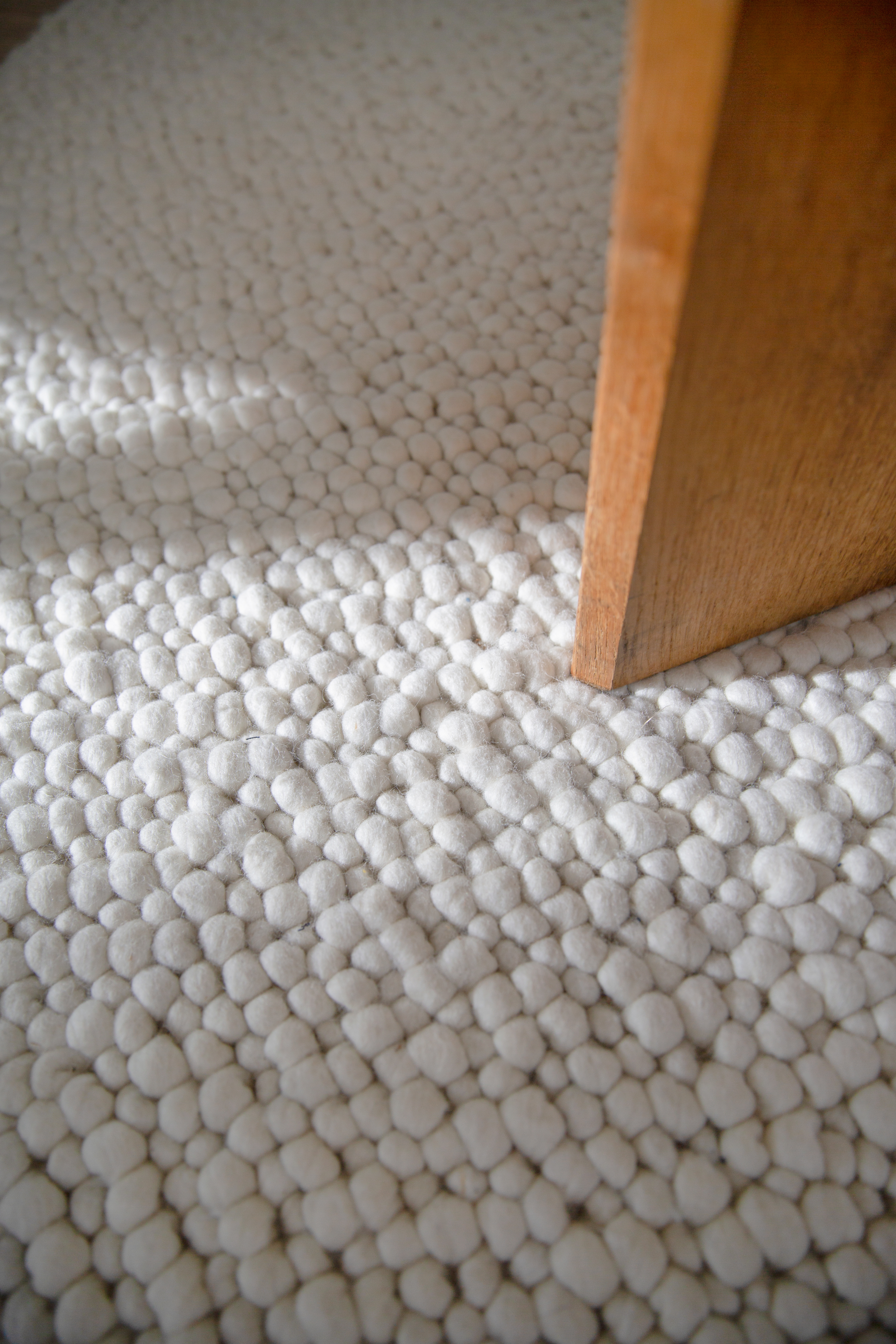 White Pebble Rug