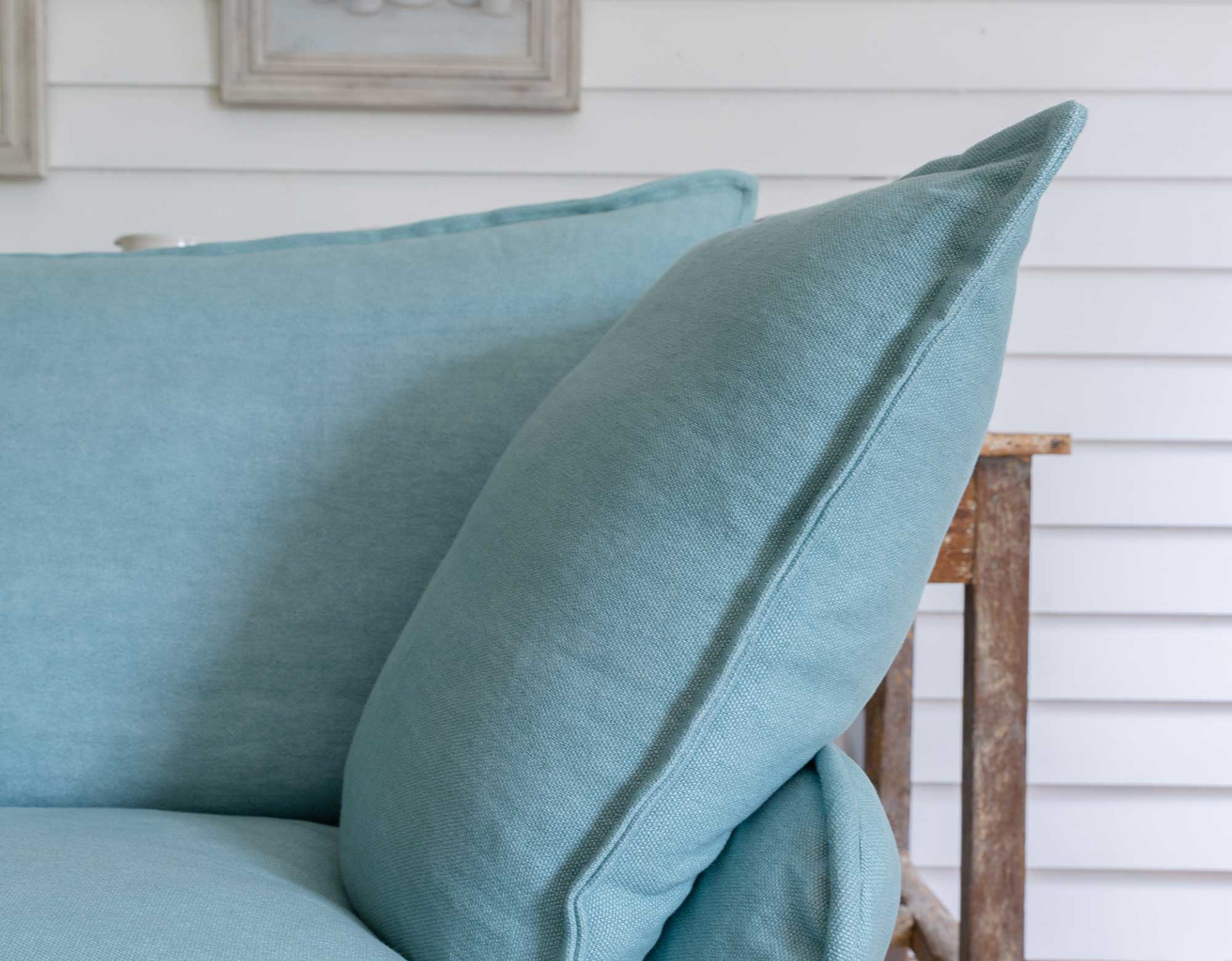 Celestine 100% Linen - Song Short Pillow Edge Sofa