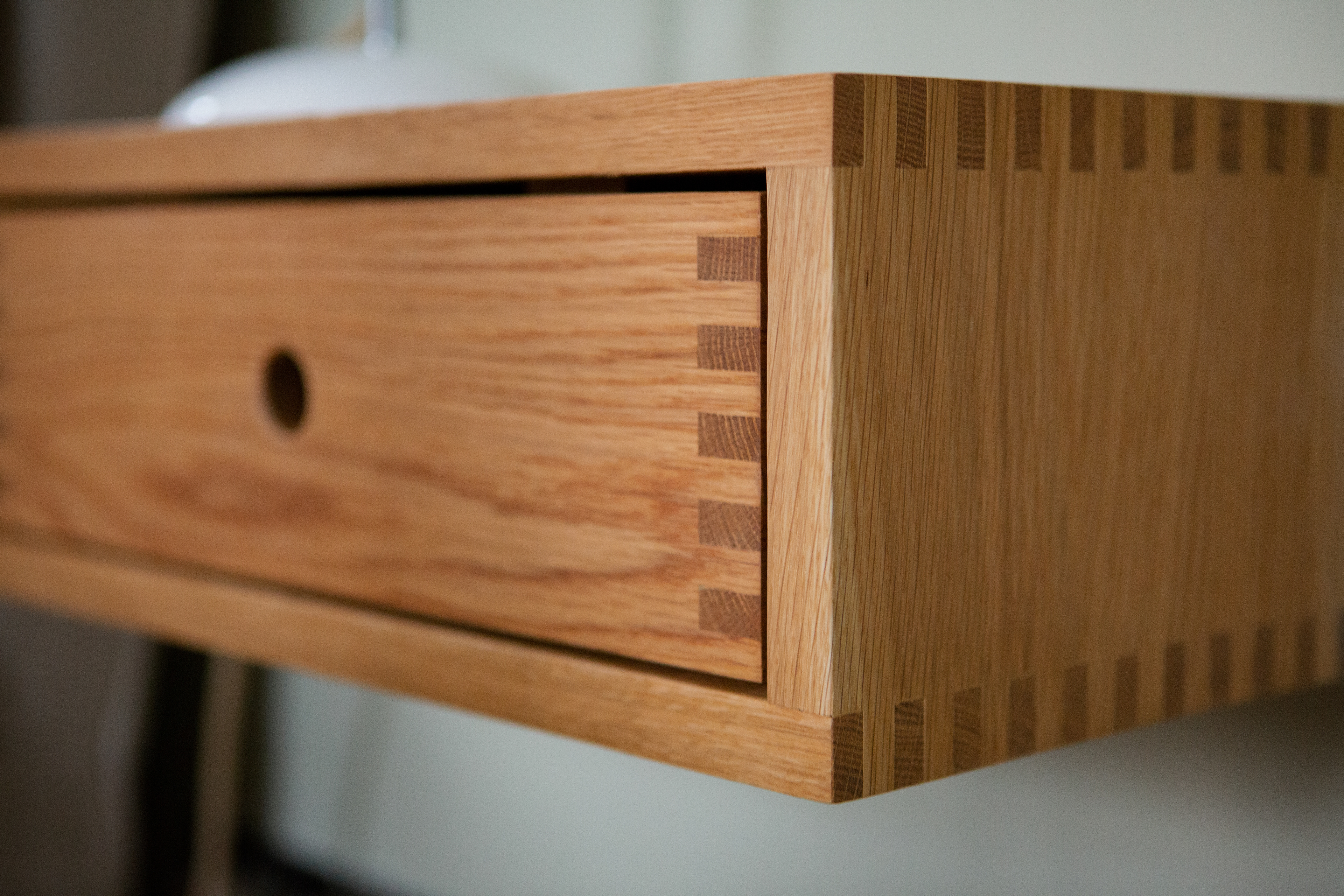 Oak - Join Floating Bedside Table