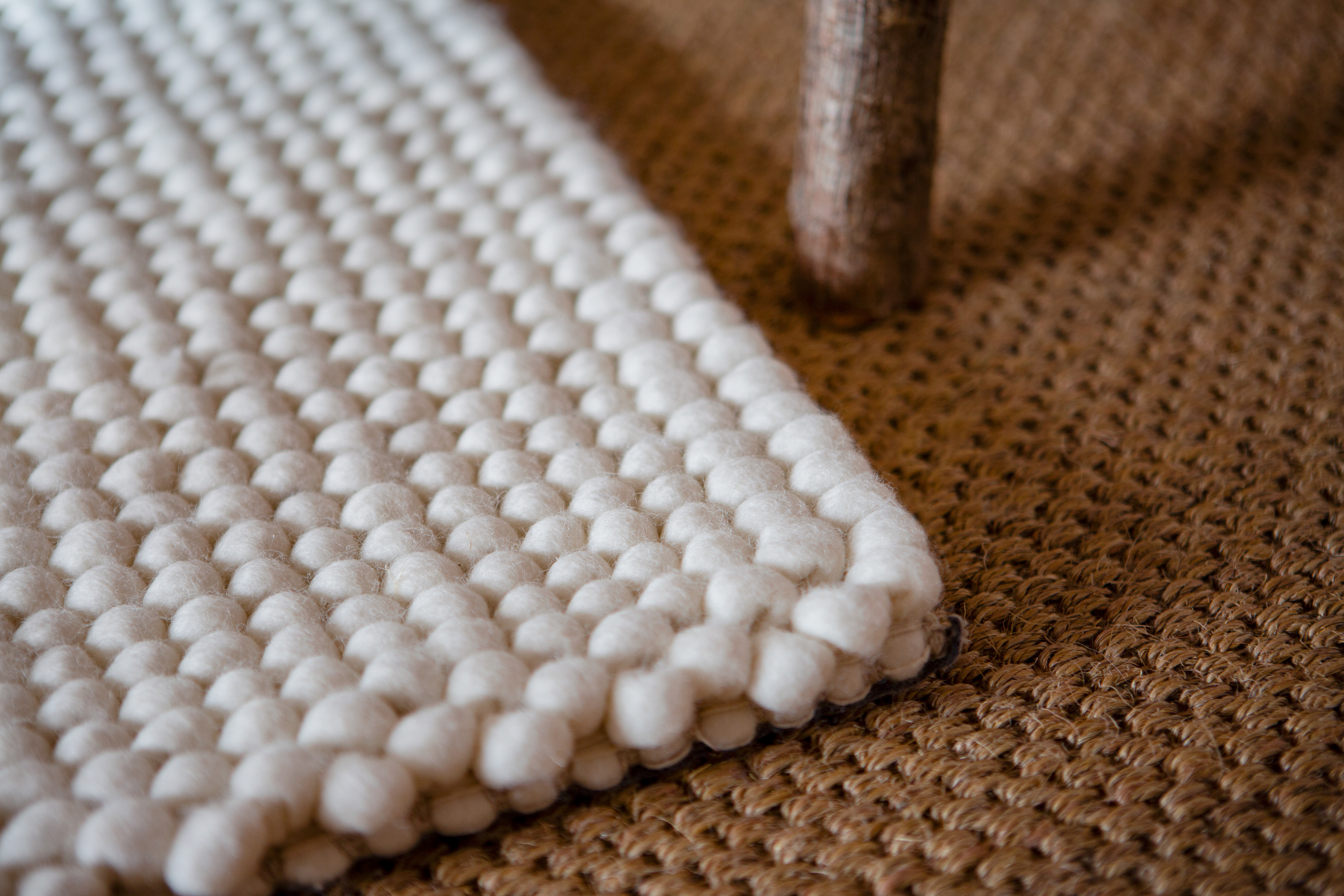 White Wool Rug