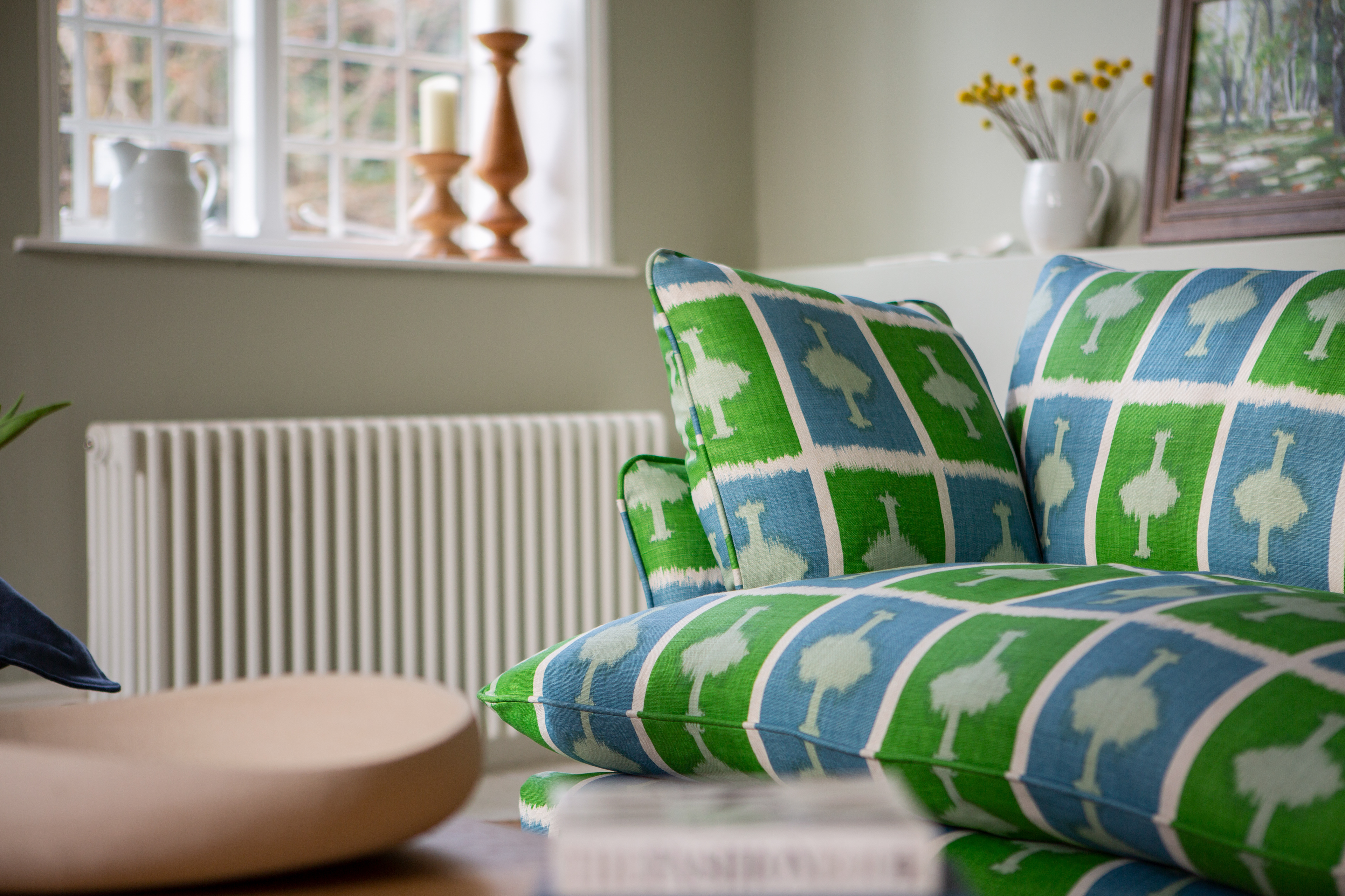 Customer Own Fabric - Marnie Piped Edge Love Seat