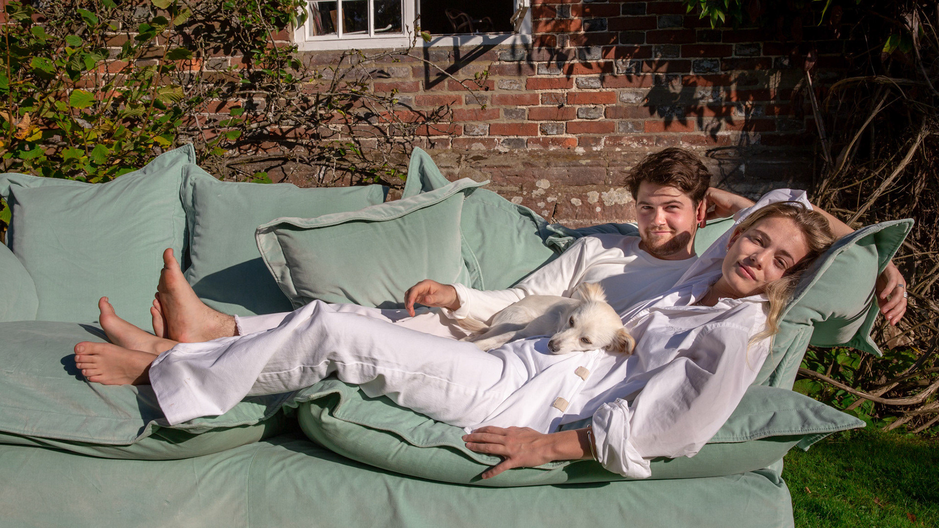 Customer Own Fabric - Song Pillow Edge Sofa