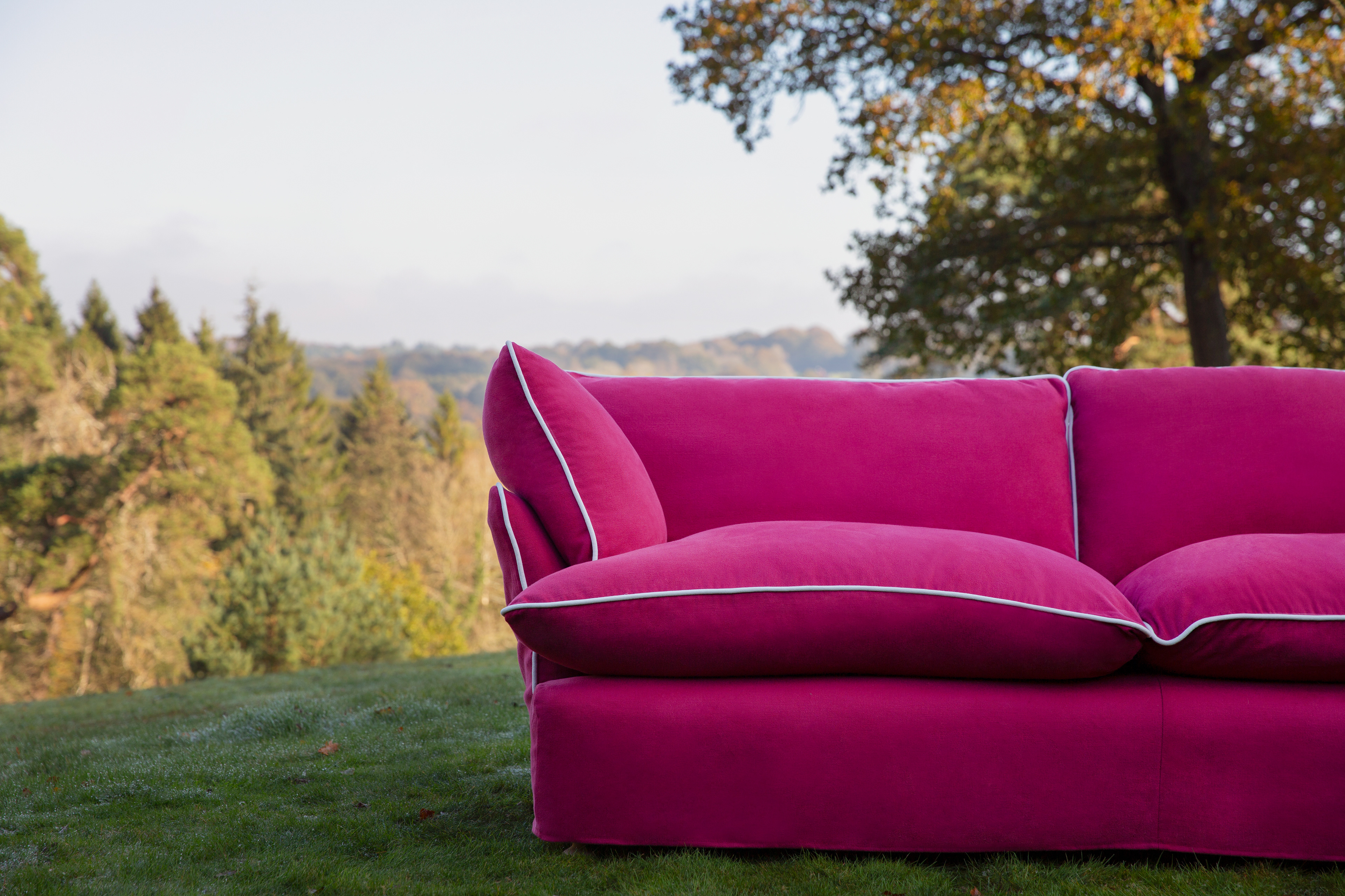 Customer Own Fabric - Marnie Contrast Piped Edge Sofa