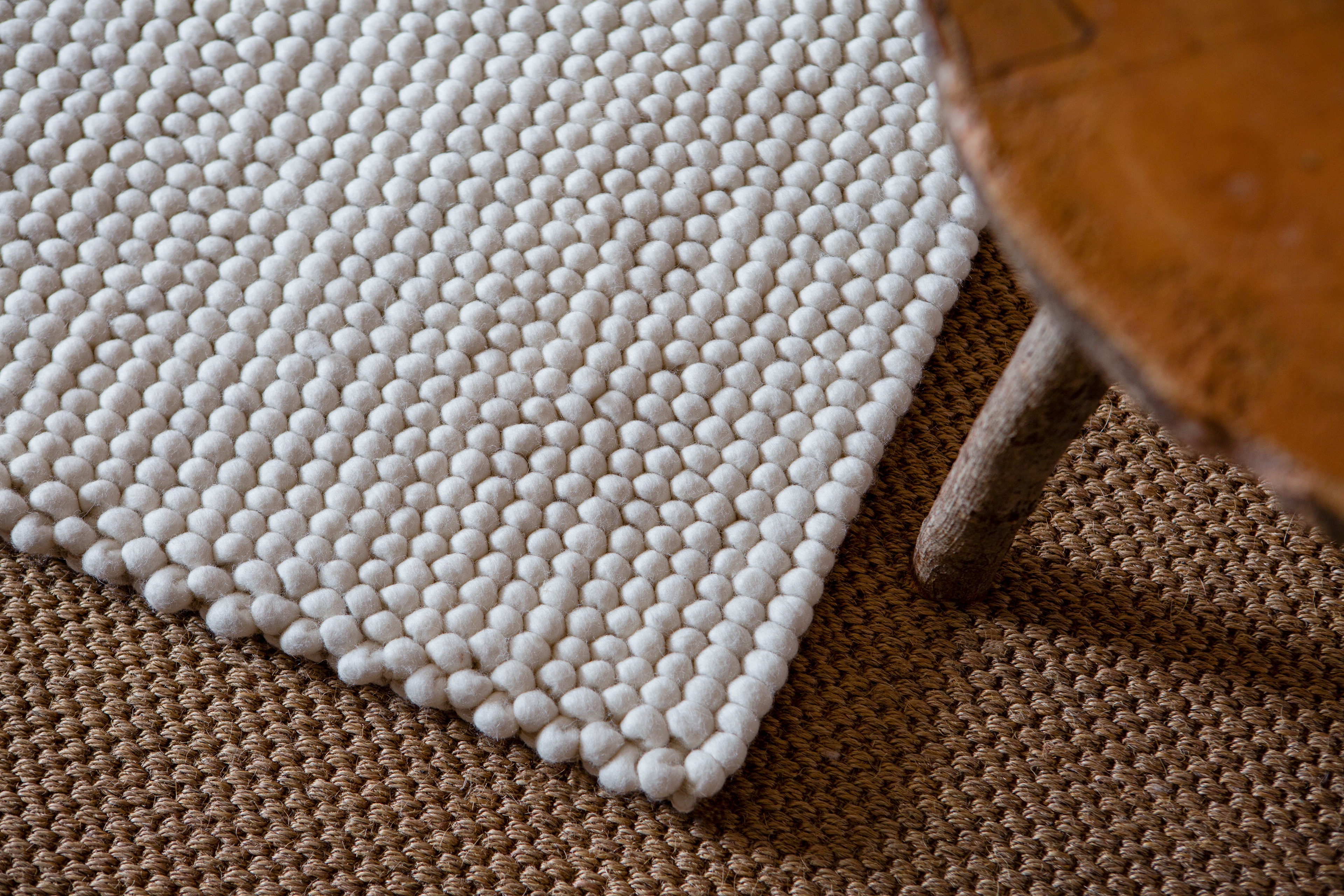 White Wool Rug