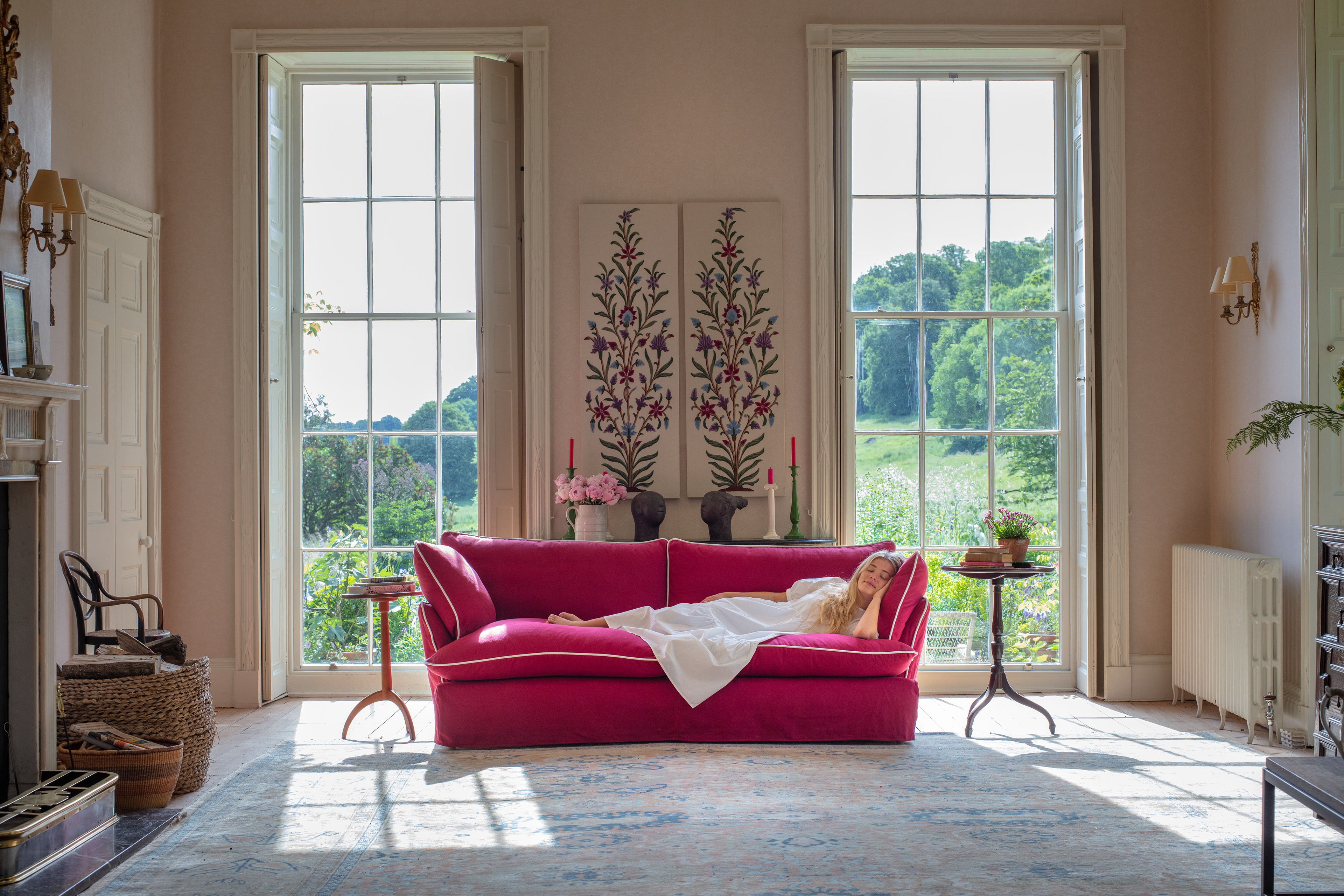 Customer Own Fabric - Marnie Contrast Piped Sofa