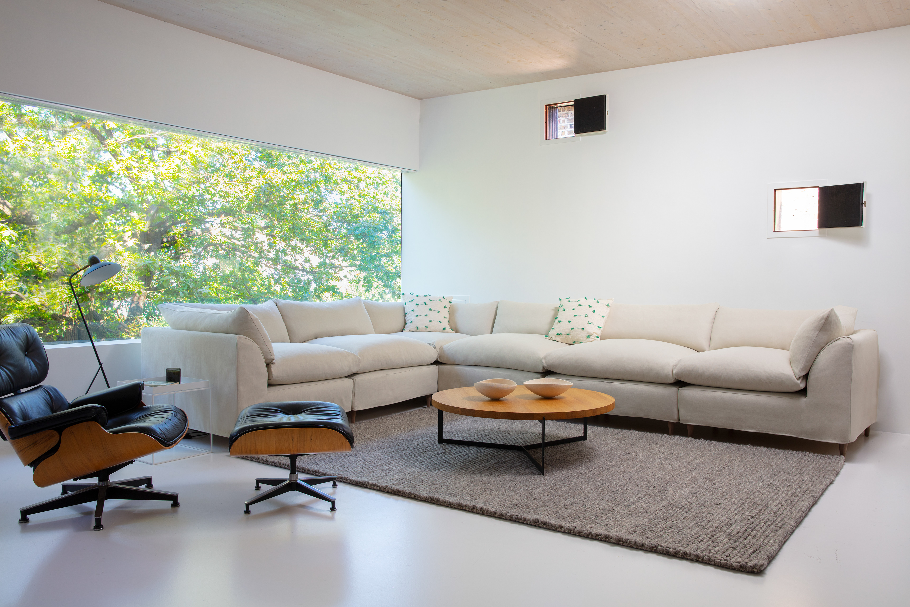 Grey Wool Rug