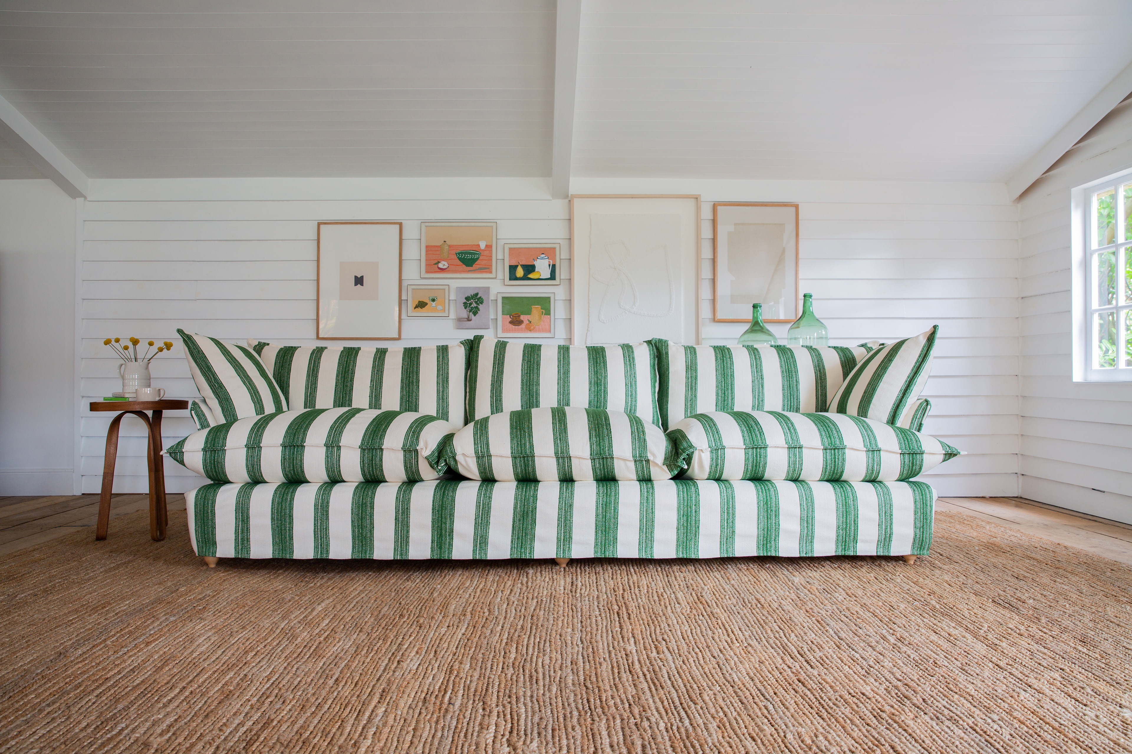 Customer Own Fabric Fabric - Song Short Pillow Edge Large Sofa