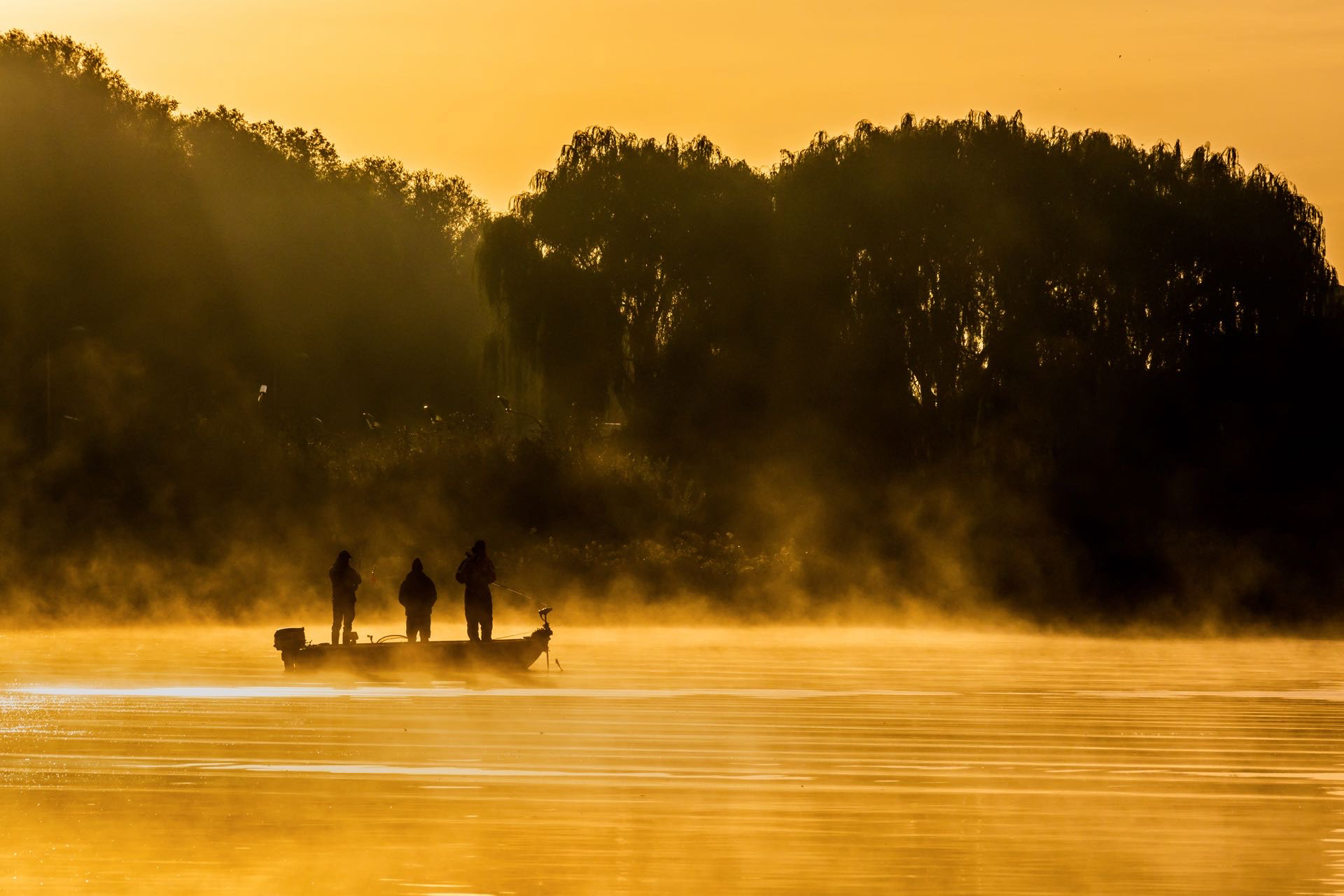 #DR1008 - Vissers in de ochtend nevel