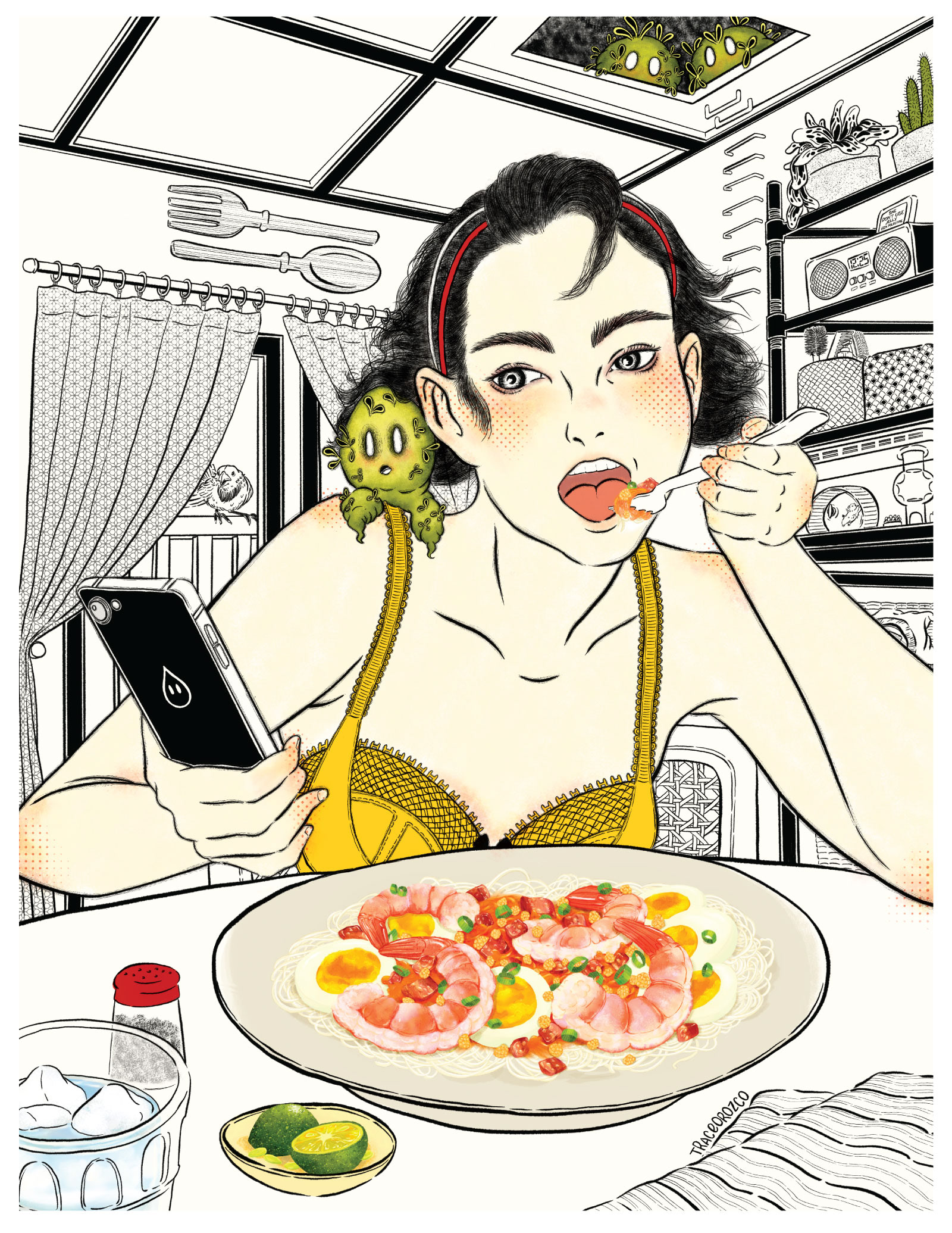 Tanghalian (lunch) | Pancit Palabok