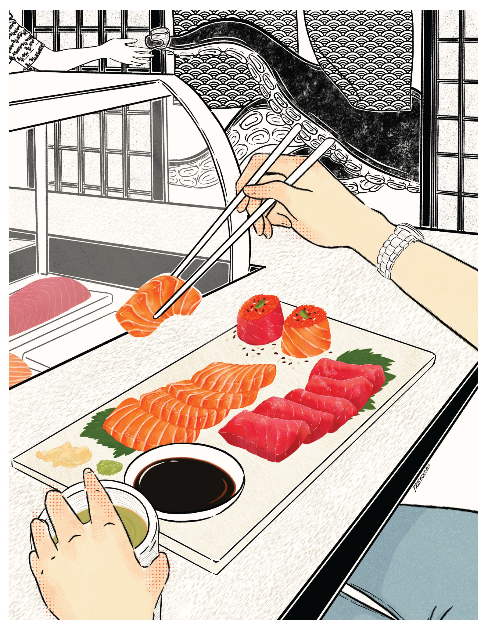 Birthday Commission 3 of 3 Sashimi