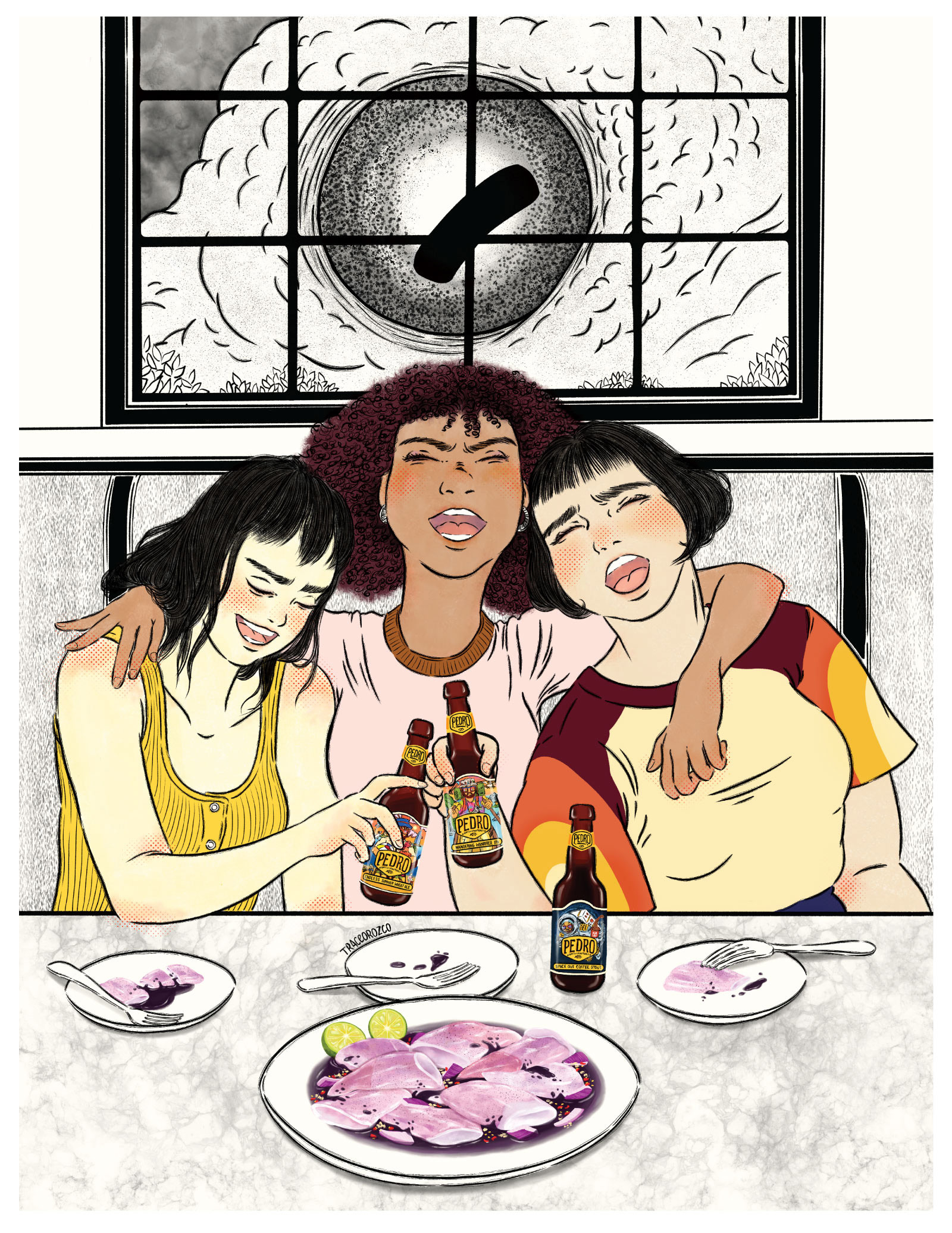Tanghalian (lunch) | Kinilaw with Beer