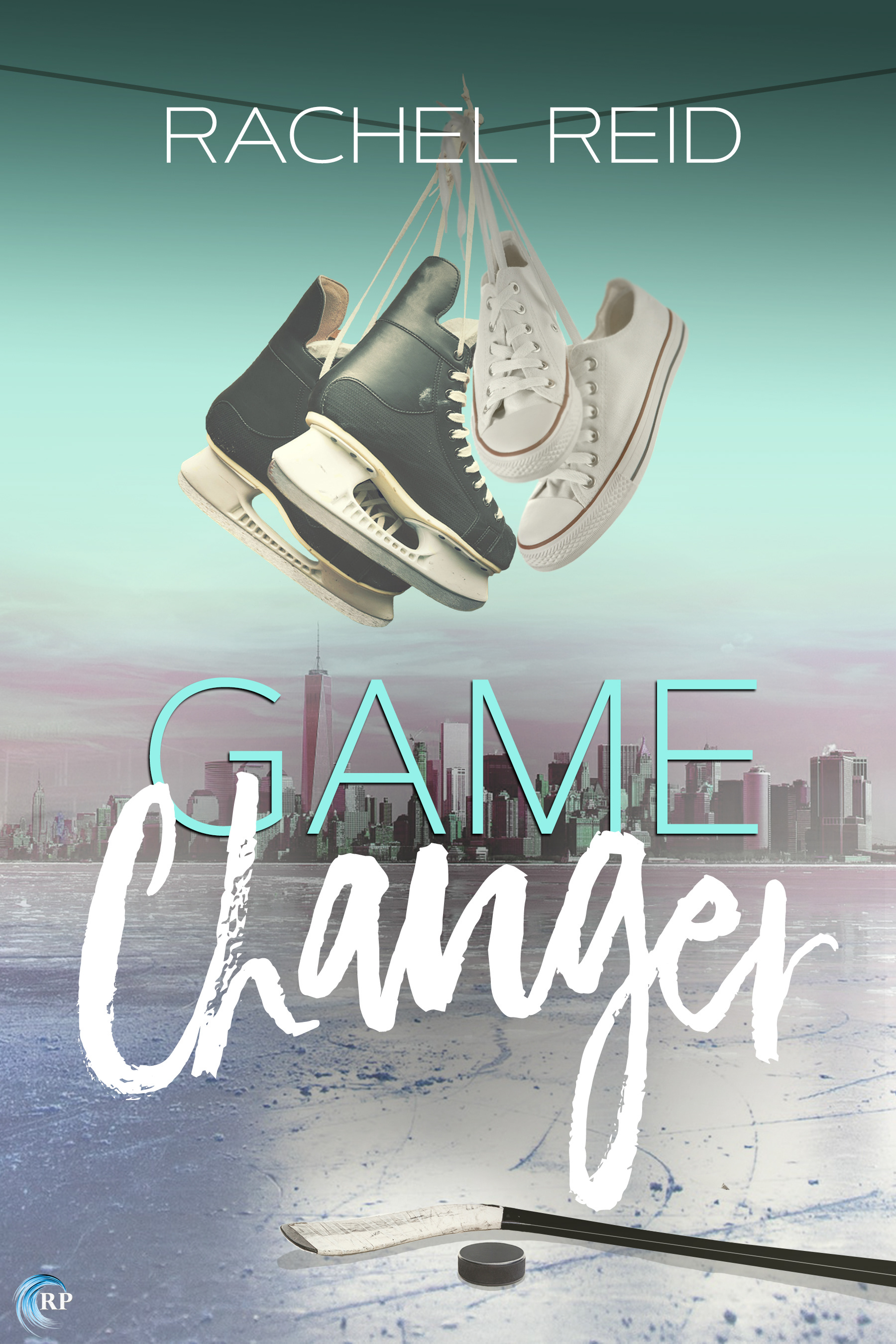 Before Game Changer was a book with Harlequin and a major TV success, it was going to be published by Riptide, where I designed the first ever cover before the author switched publishers.