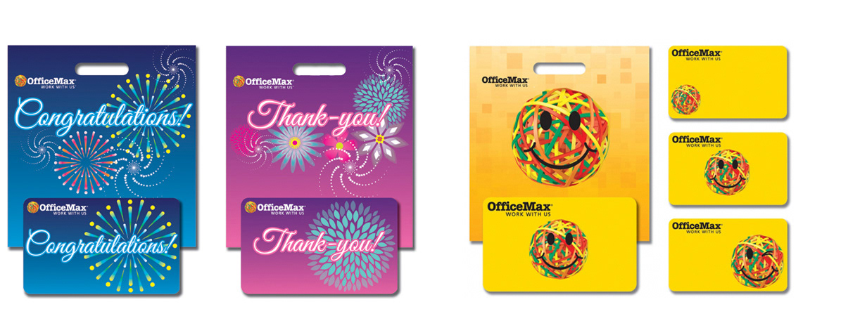 Gift Card Design for OfficeMax.