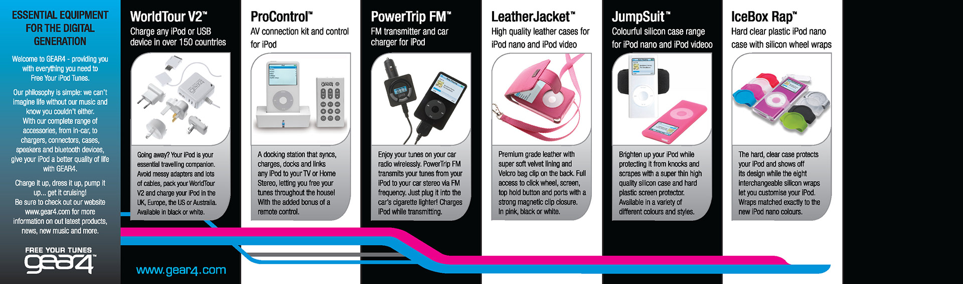 Gear4 iPod Speaker Booklet.