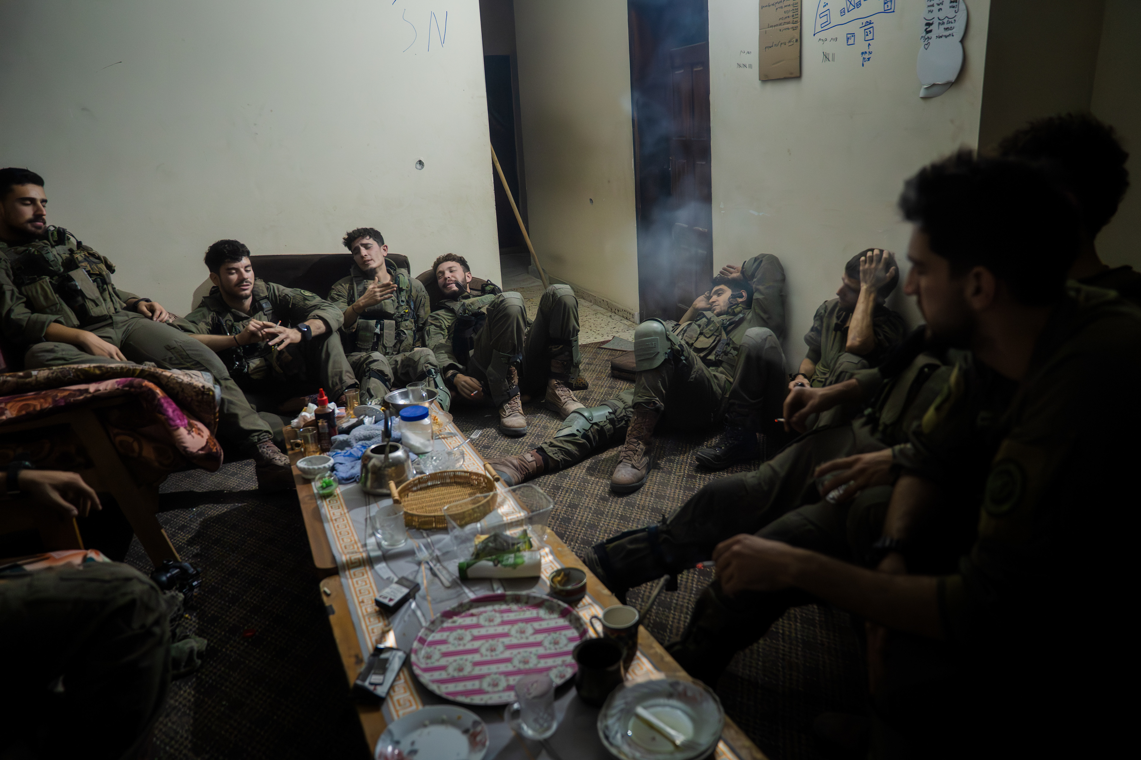 22nd platoon blows off steam in Khan Younis