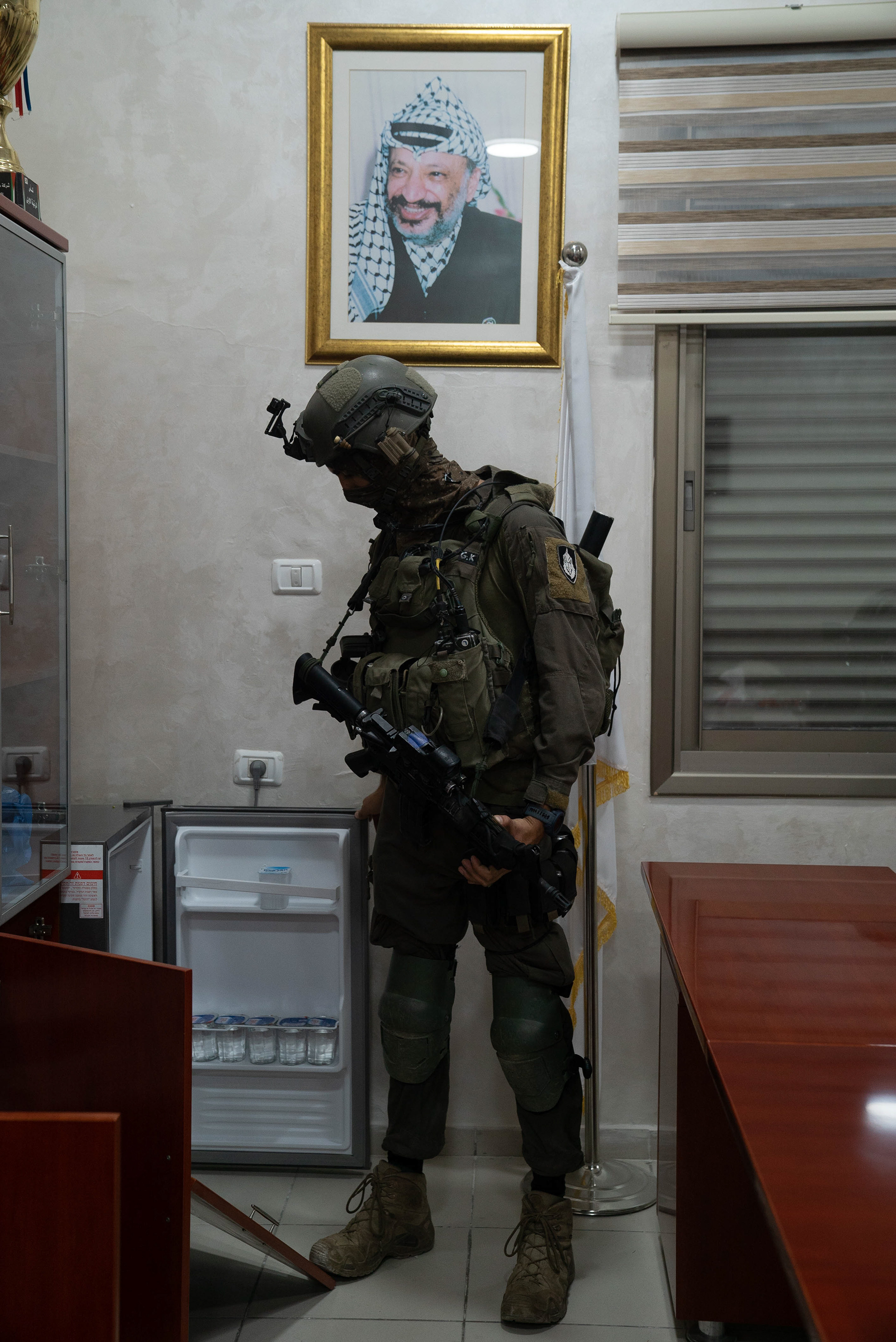 picture of former PLO leader Yasser Arafat.