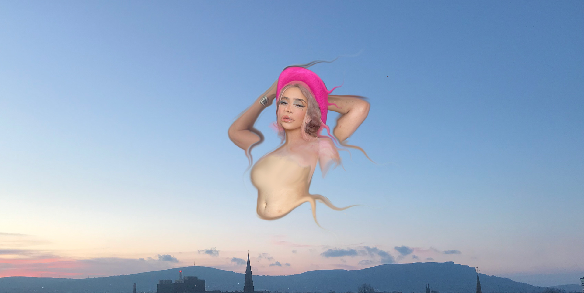 Venus is over me front of me out into oblivion