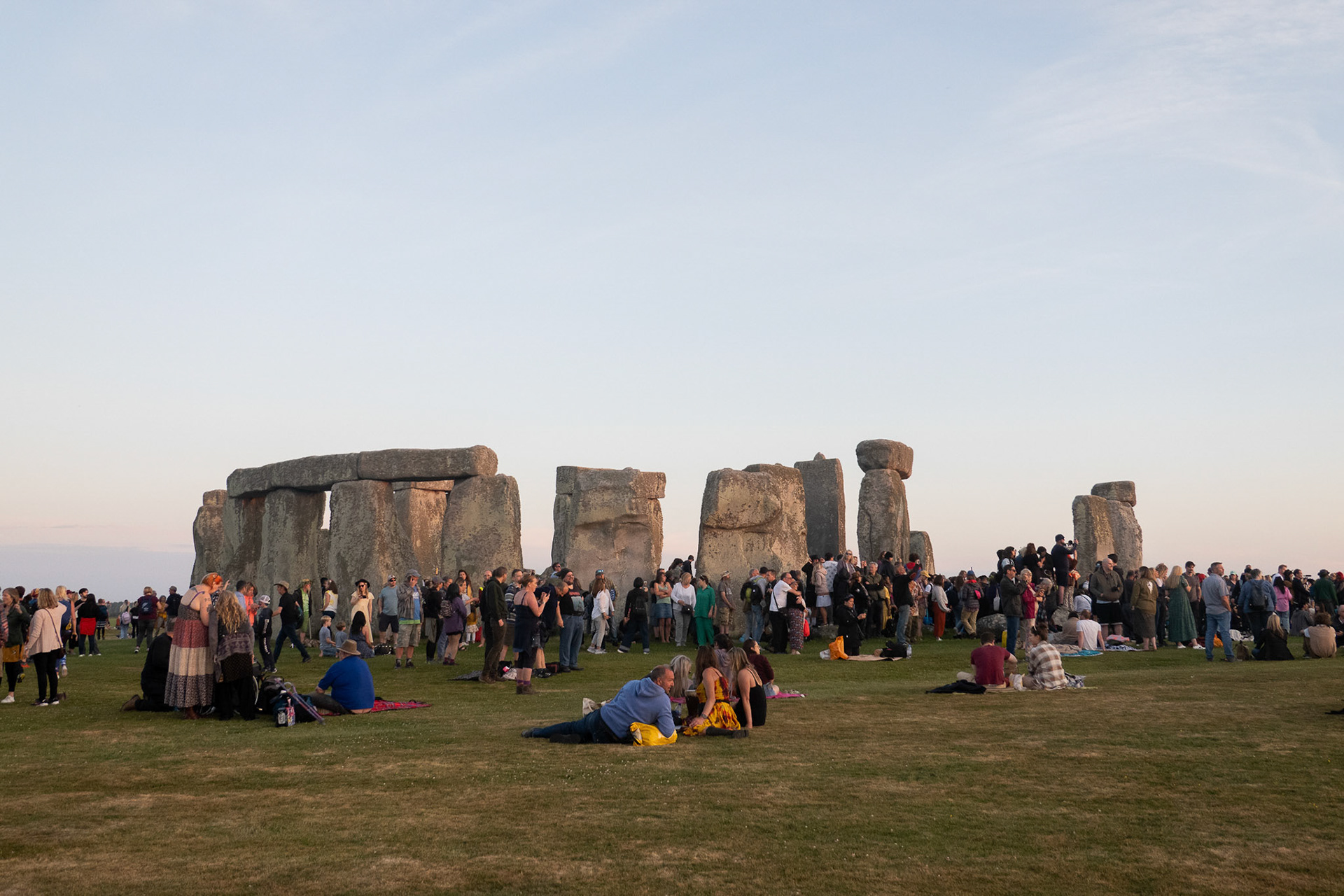 2022 Summer Solstice in Stonehenge, Salisbury, Britain, June 21, 2023.