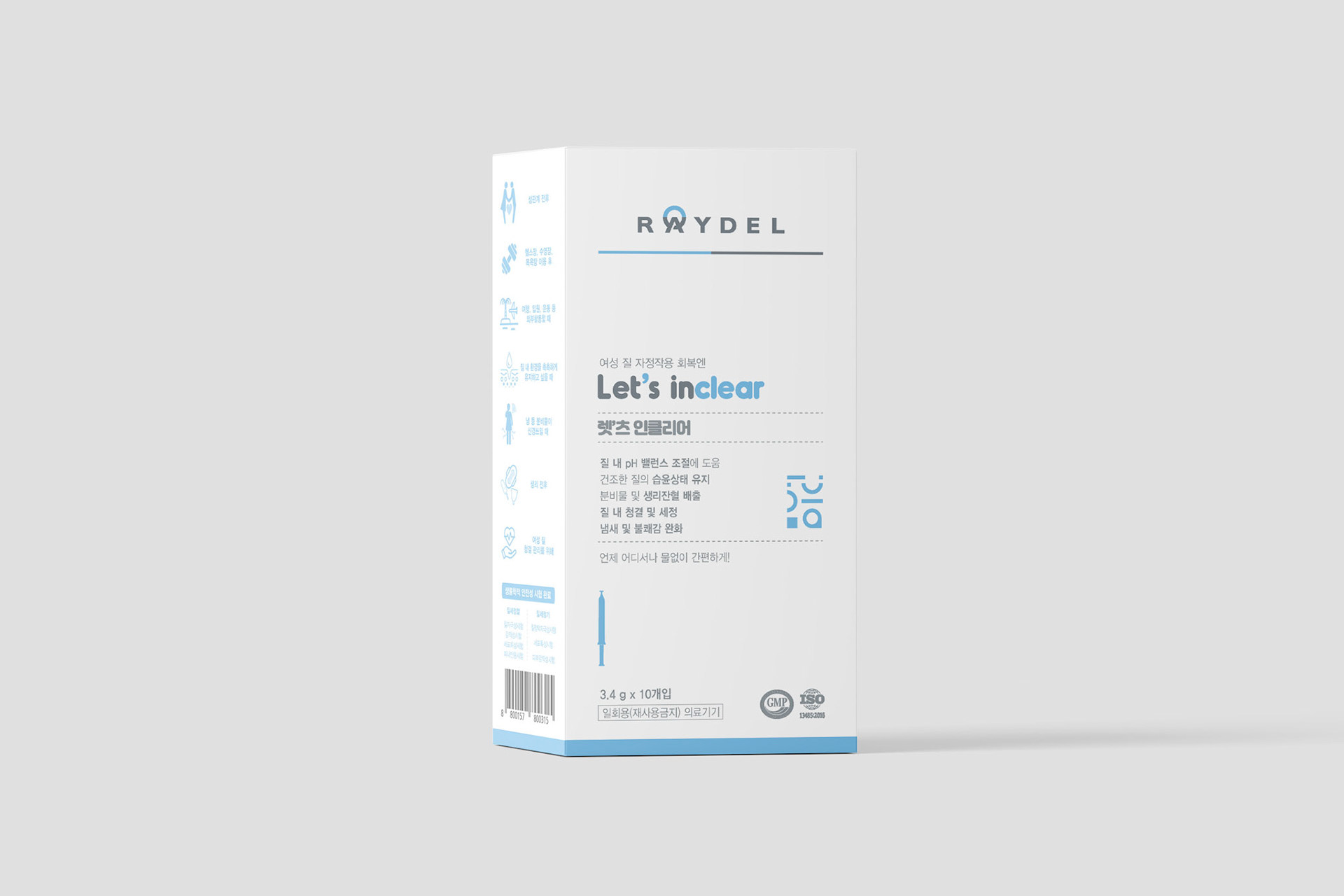 RAYDEL 렛츠인클리어 질세정제